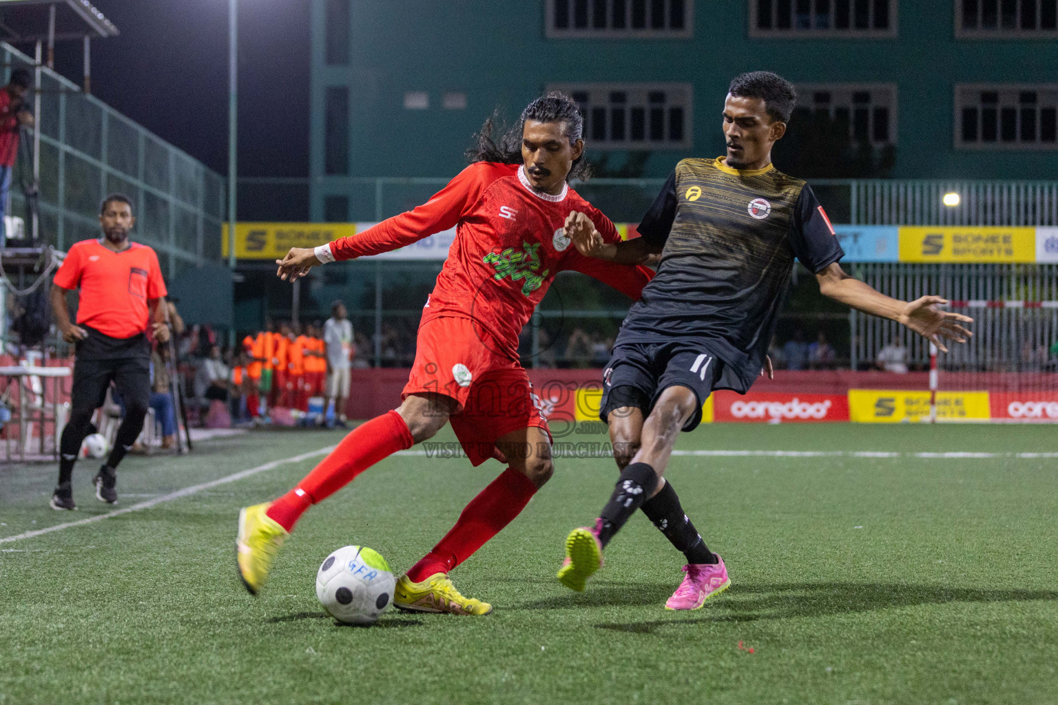 TH Gaadhiffushi  vs TH Omadhoo in Day 3 of Golden Futsal Challenge 2024 was held on Wednesday, 17th January 2024, in Hulhumale', Maldives Photos: Nausham Waheed / images.mv