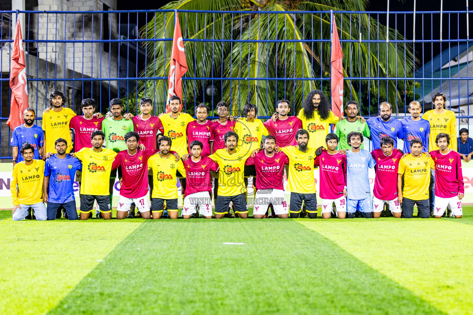 V Vela vs Cable Brothers in Day 5 of Eydhafushi Futsal Cup 2024 was held on Friday, 12th April 2024, in B Eydhafushi, Maldives Photos: Nausham Waheed / images.mv