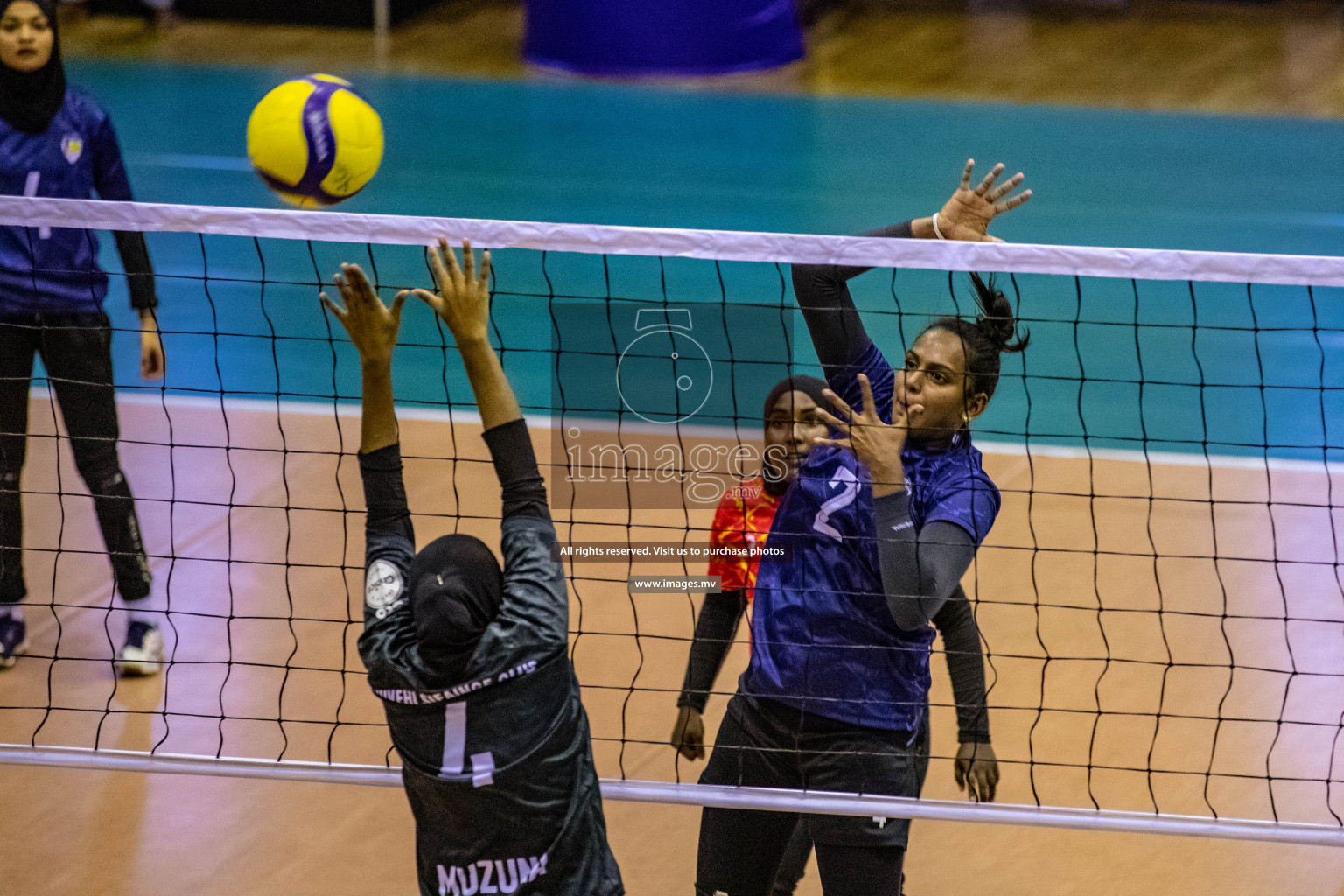 Volleyball Association Cup 2022-Women's Division-Match Day 7 was held in Male', Maldives on 30th May 2022 at Social Center Indoor Hall Photos By: Nausham Waheed /images.mv