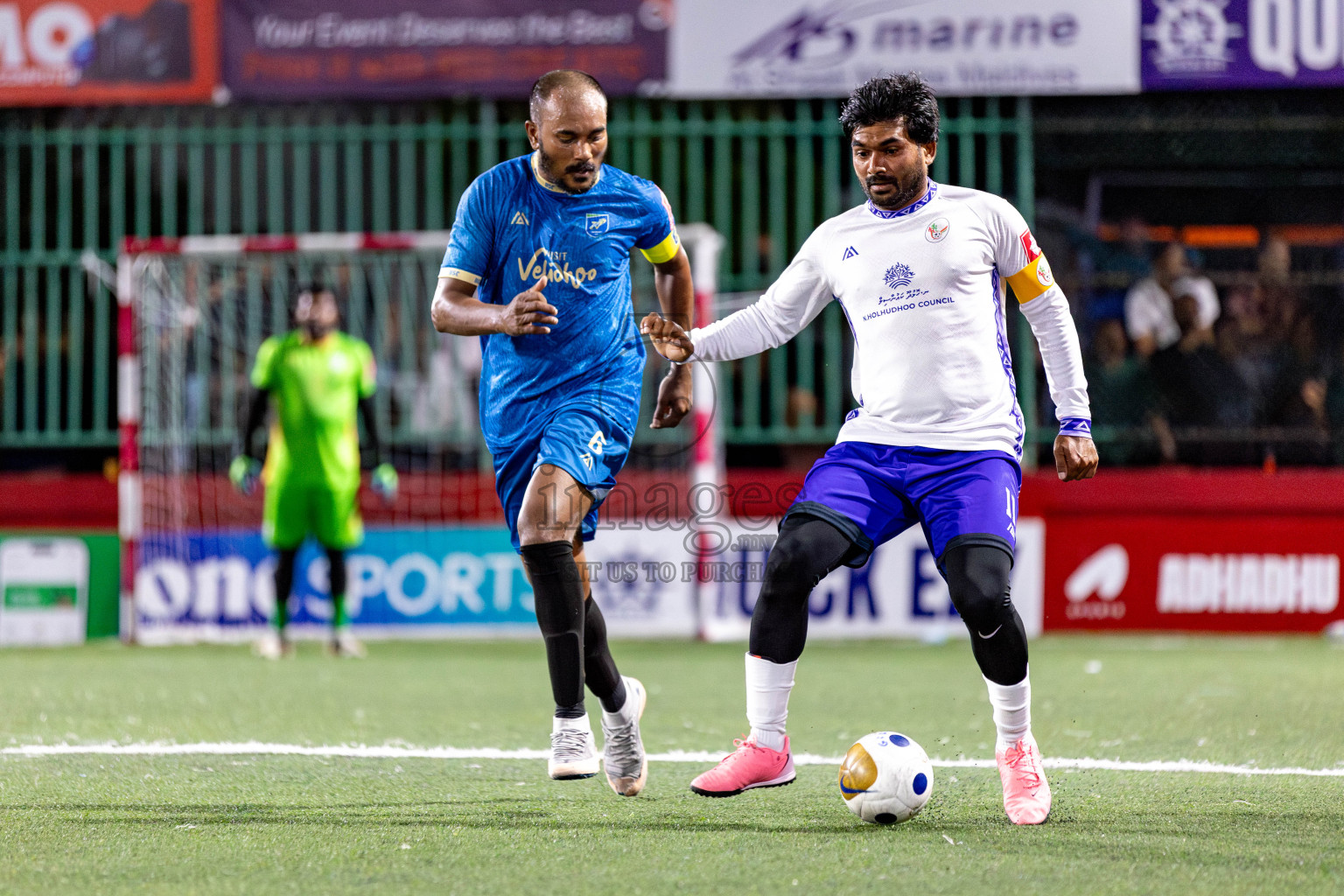 N Holhudhoo vs N Velidhoo in Day 12 of Golden Futsal Challenge 2025 was held on Thursday, 16th January 2025, in Hulhumale', Maldives.
Photos: Hassan Simah / images.mv