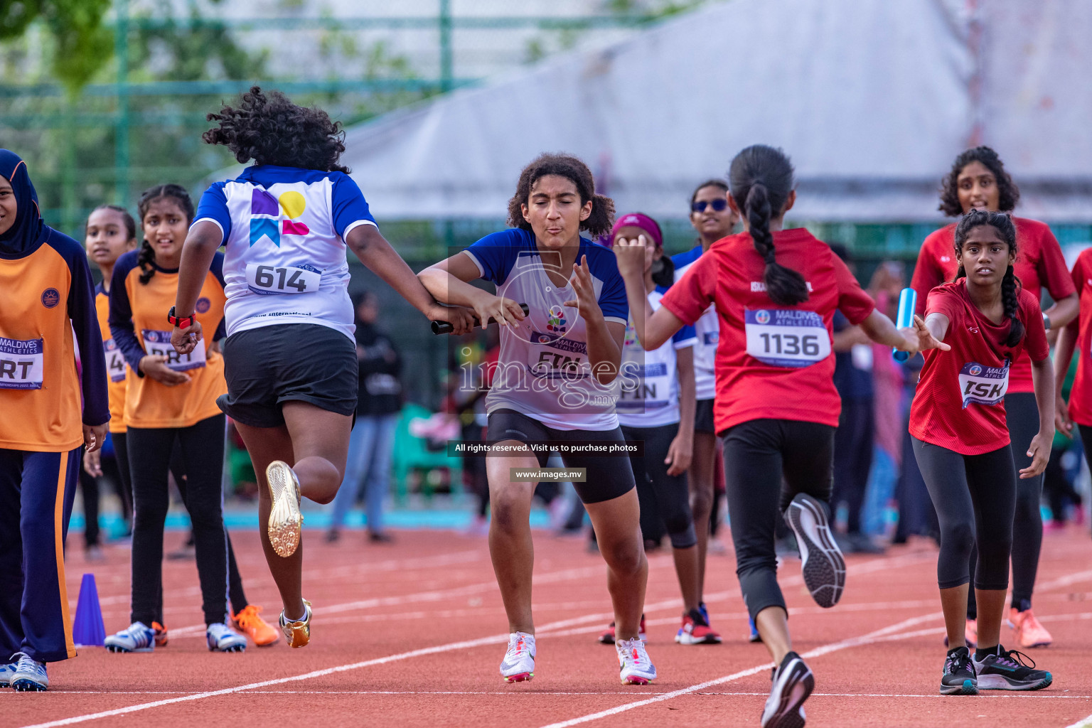 Day 3 of Inter-School Athletics Championship held in Male', Maldives on 25th May 2022. Photos by: Nausham Waheed / images.mv