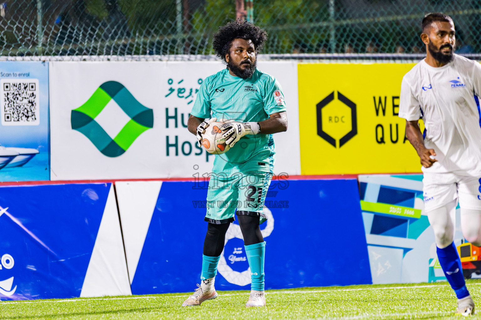 FSM vs FENAKA in Day 5 of Club Maldives Cup 2025 was held in Rehendhi Futsal Ground, Hulhumale', Maldives on Friday, 3rd October 2025. Photos: Areef Adam / Images.mv