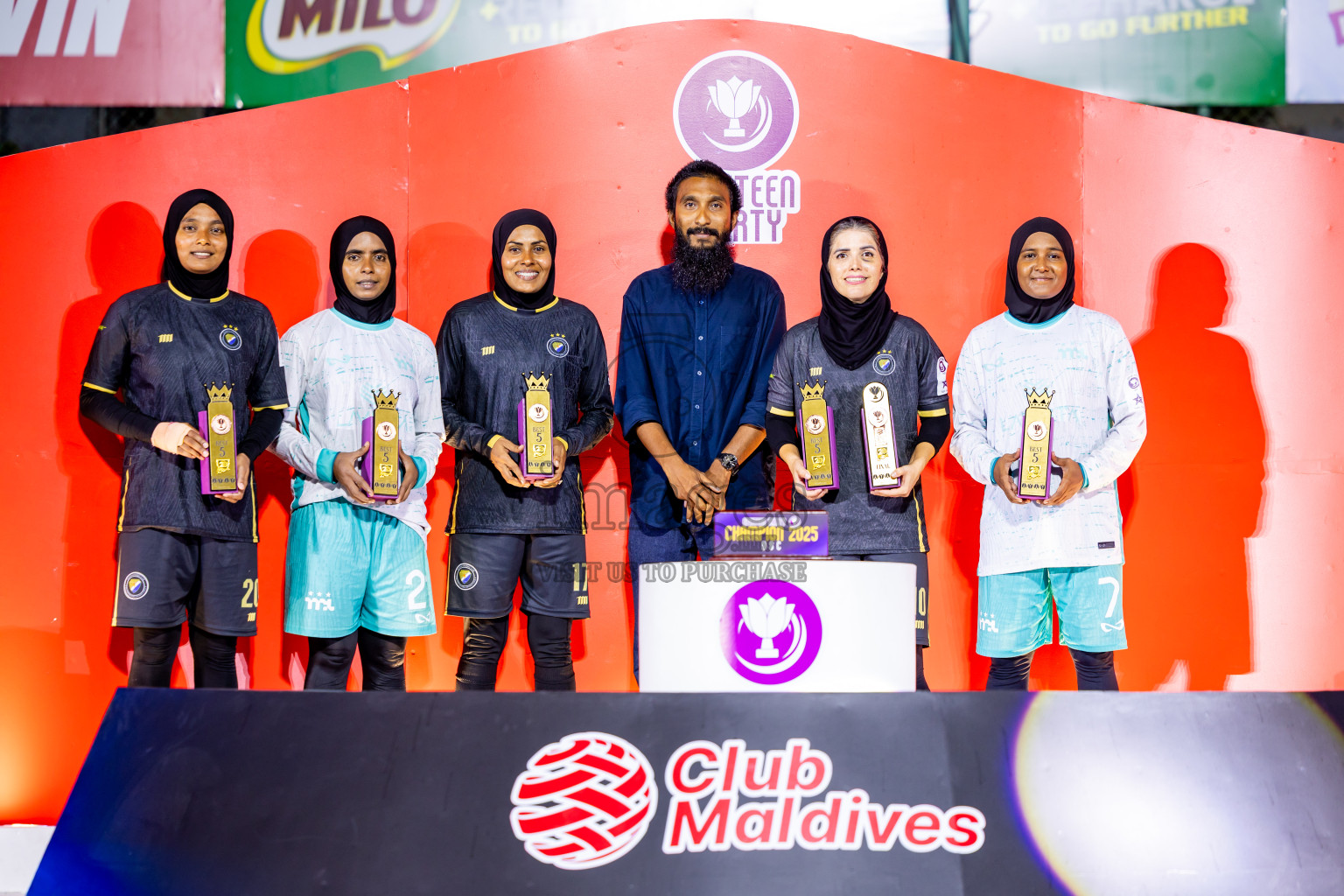 Dhivehi Sifainge Club vs Port Recreation Club in Final of Club Maldives Cup Eighteen Thirty 2025 was held in Rehendi Futsal Ground, Hulhumale', Maldives on Friday, 26th September 2025. Photos: Nausham Waheed  / images.mv