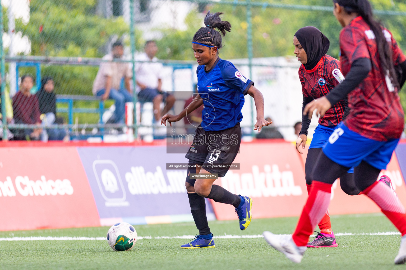 Fenaka vs Police in Eighteen Thirty 2023 held in Hulhumale, Maldives, on Sunday, 06 August 2023. Photos: Nausham Waheed / images.mv