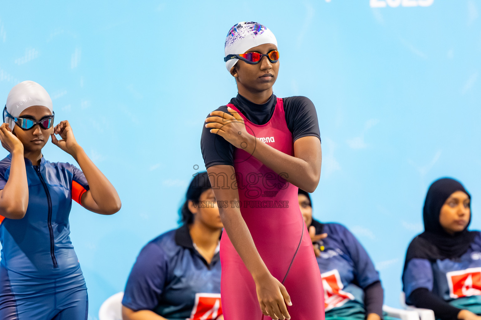 Day 3 of BML 21st Interschool Swimming Competition 2025 was held in Hulhumale' Swimming Pool, Hulhumale', Maldives on Monday, 13th October 2025. Photos: Nausham Waheed / images.mv