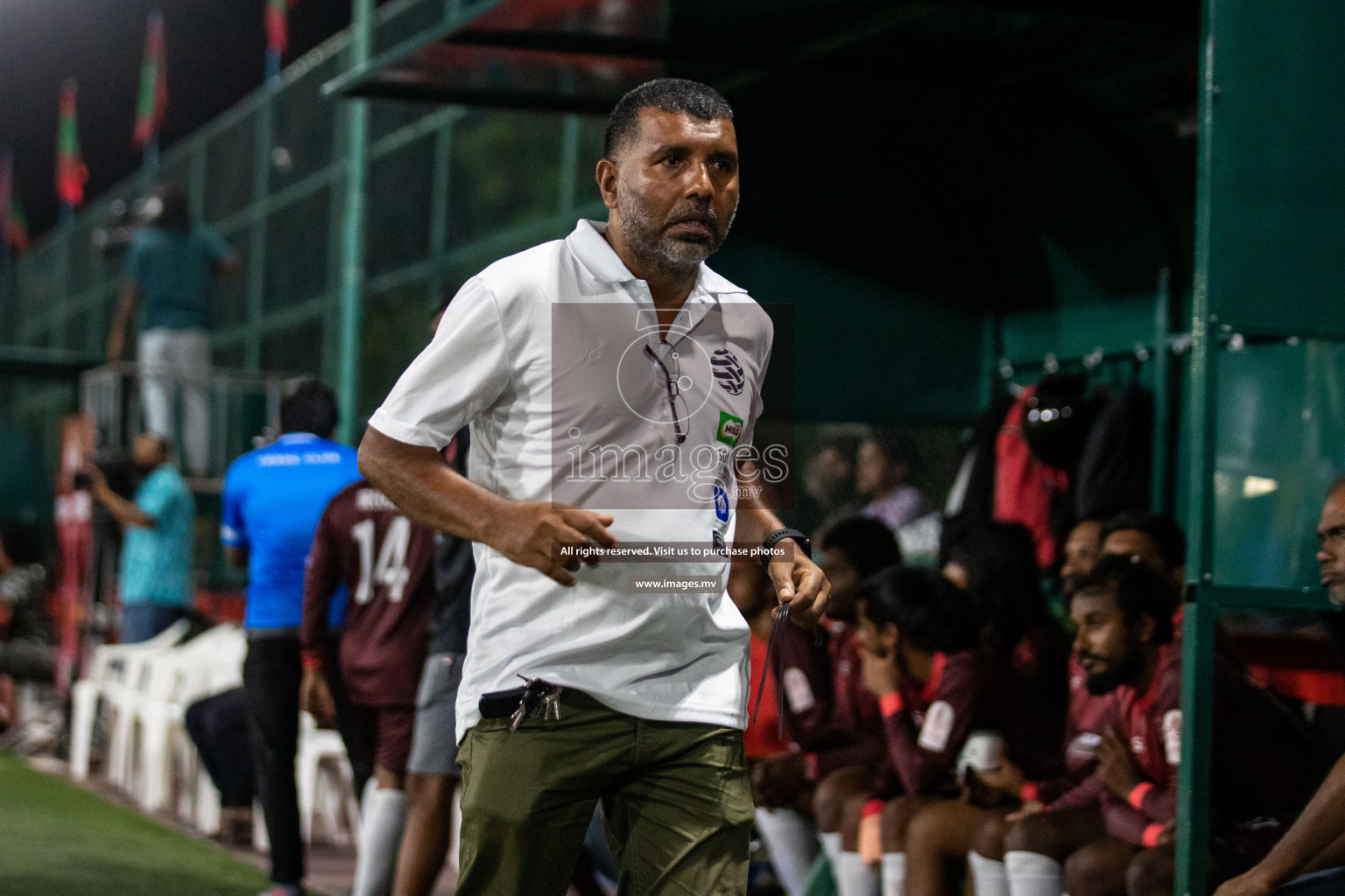 MACL vs Trade Club in Club Maldives Cup 2022 was held in Hulhumale', Maldives on Sunday, 9th October 2022. Photos: Hassan Simah / images.mv