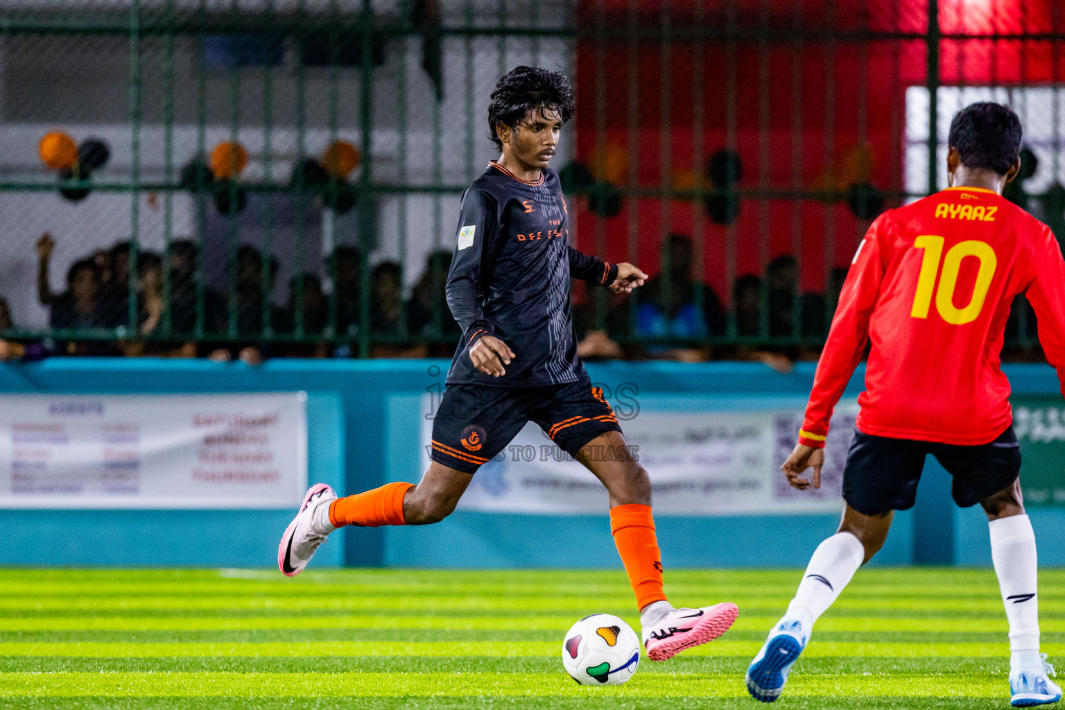 Dee Ess Kay vs Kovigoani in Final of Laamehi Dhiggaru Ekuveri Futsal Challenge 2024 was held on Wednesday, 31st July 2024, at Dhiggaru Futsal Ground, Dhiggaru, Maldives Photos: Nausham Waheed / images.mv