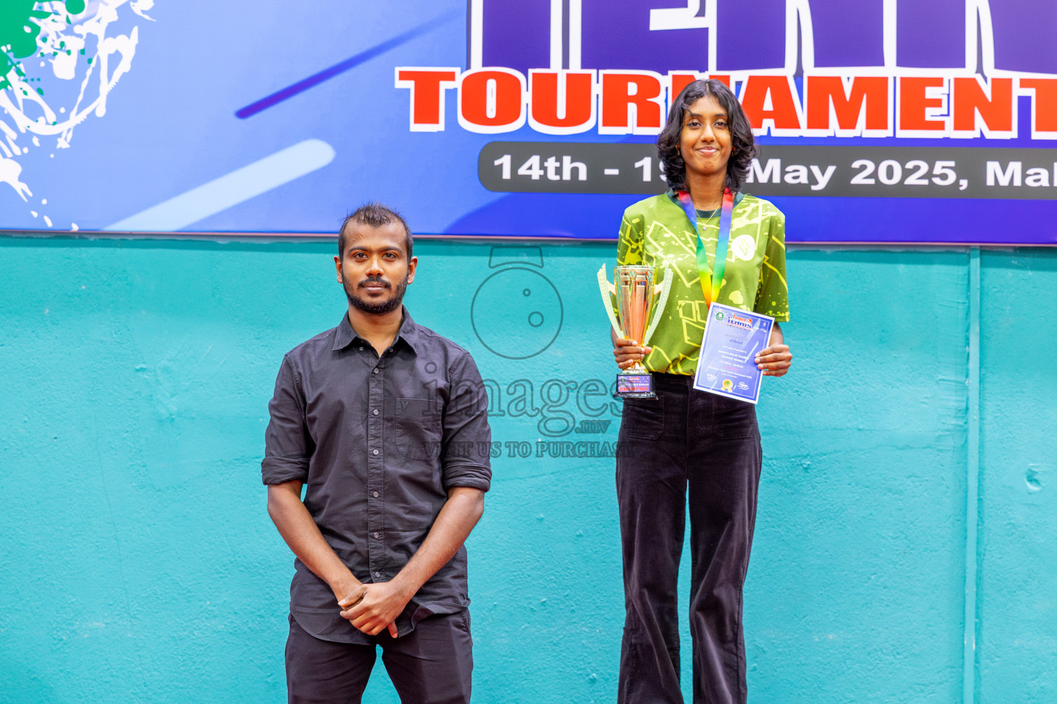 Day 8 of Interschool Table Tennis Tournament 2025 held at Male' TT Hall, Male', Maldives on Thursday, 22nd May 2025.
Photos by: Ismail Thoriq / images.mv