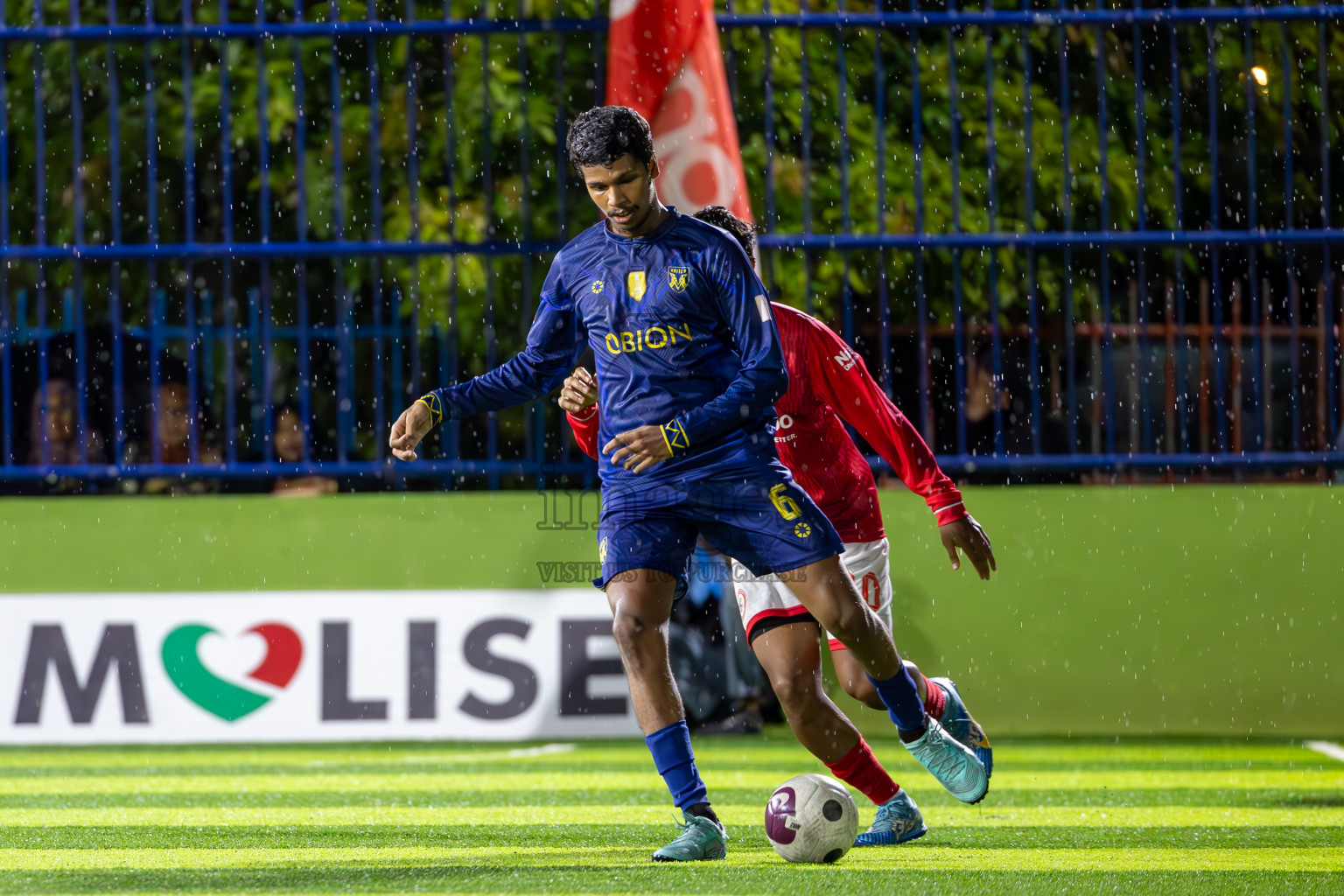 United V vs CC Sports Club in Semi Final of Eydhafushi Futsal Cup 2024 was held on Monday , 15th April 2024, in B Eydhafushi, Maldives Photos: Ismail Thoriq / images.mv