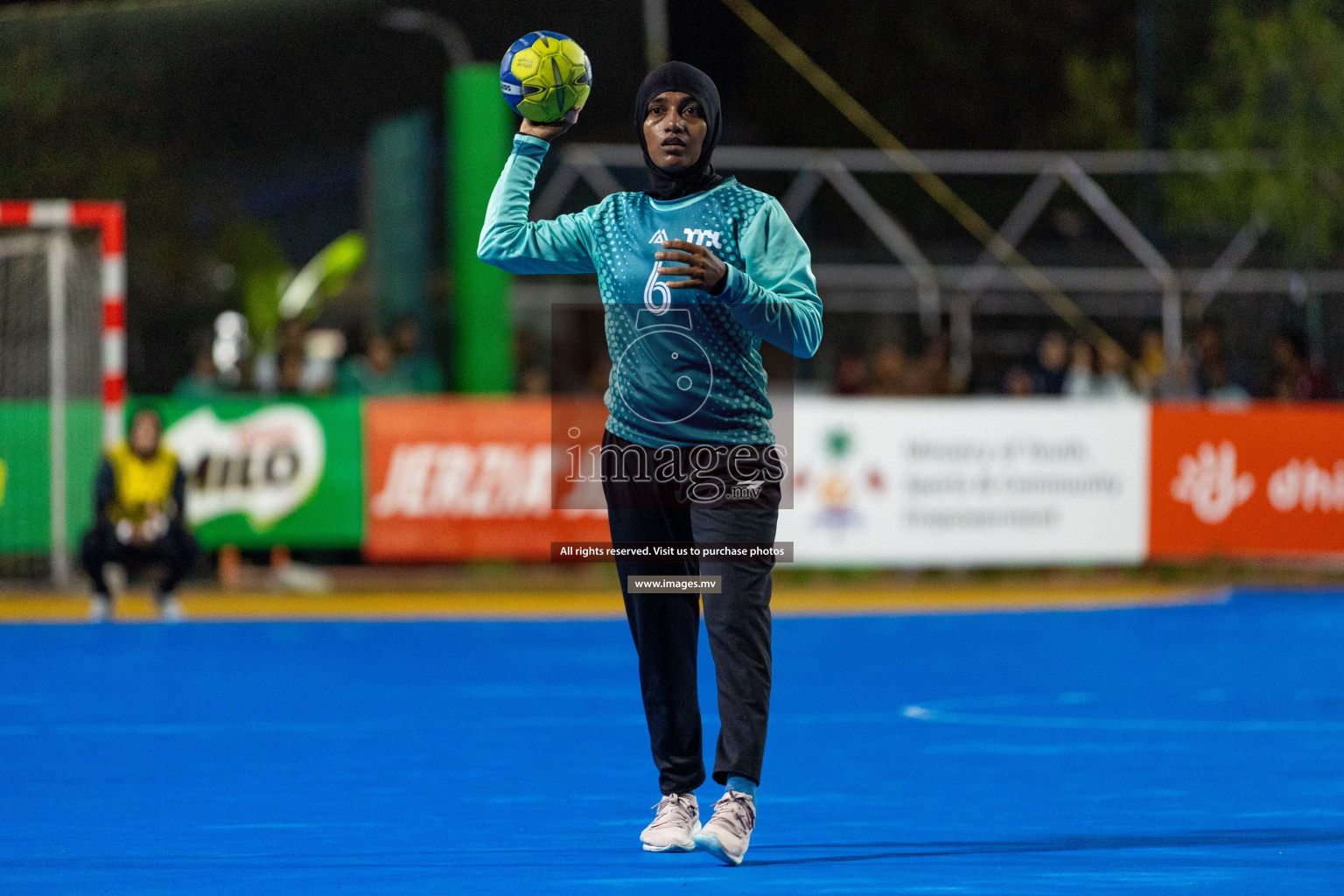 Day 1 of 7th Inter-Office/Company Handball Tournament 2023, held in Handball ground, Male', Maldives on Friday, 16th September 2023 Photos: Nausham Waheed/ Images.mv