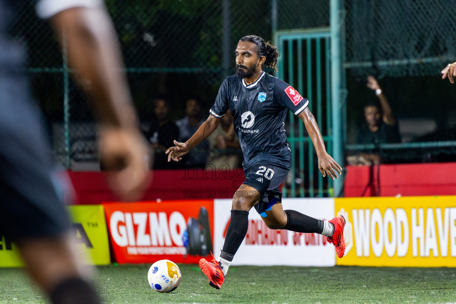 Th Kandoodhoo vs Th Gaadhiffushi in Day 10 of Golden Futsal Challenge 2025 was held on Tuesday, 14th January 2025, in Hulhumale', Maldives Photos: Nausham Waheed / images.mv