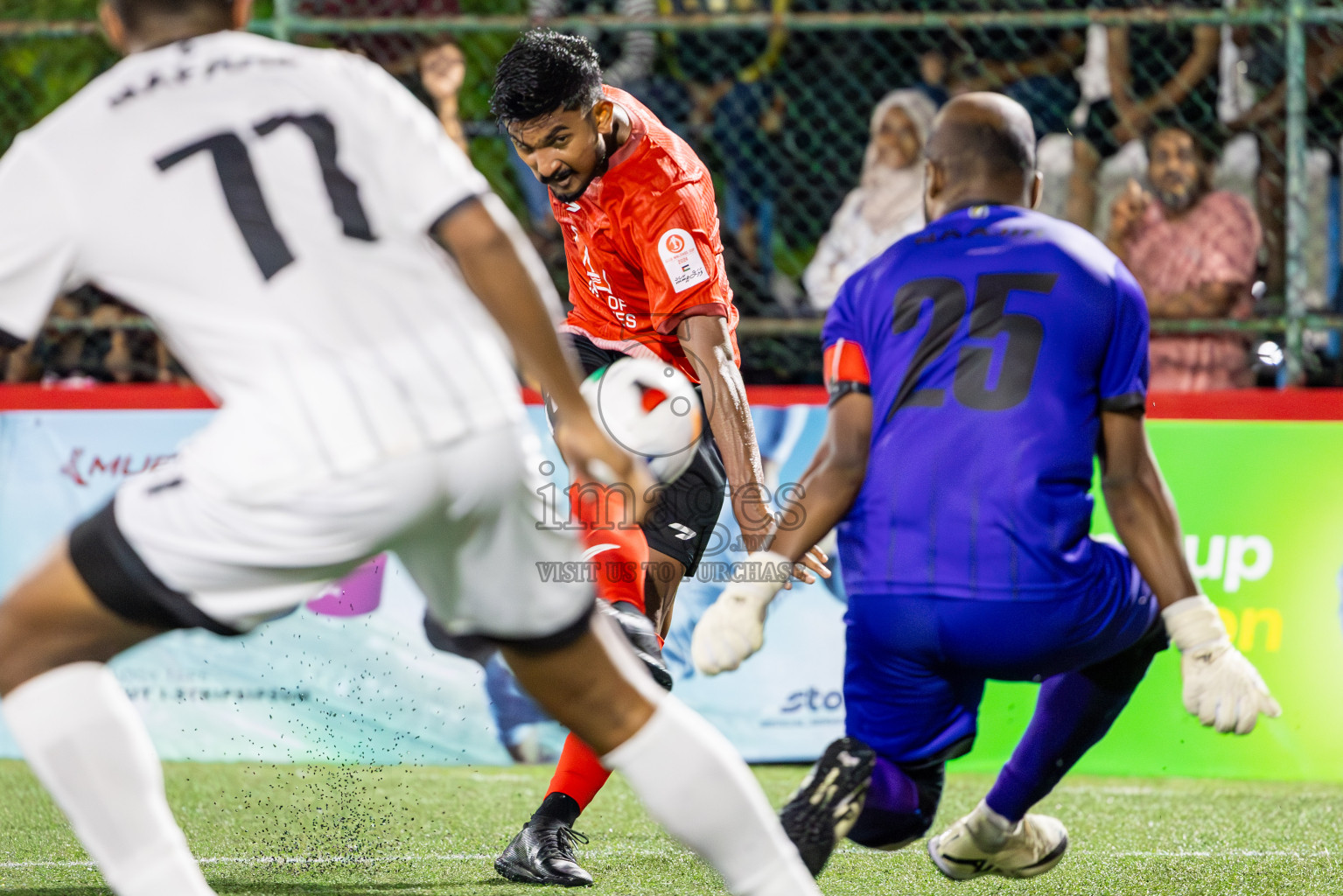 Dhivehi Sifainge Club vs United BML Maldives Cup 2024 held in Rehendi Futsal Ground, Hulhumale', Maldives on Tuesday, 25th September 2024. Photos: Shuu/ images.mv