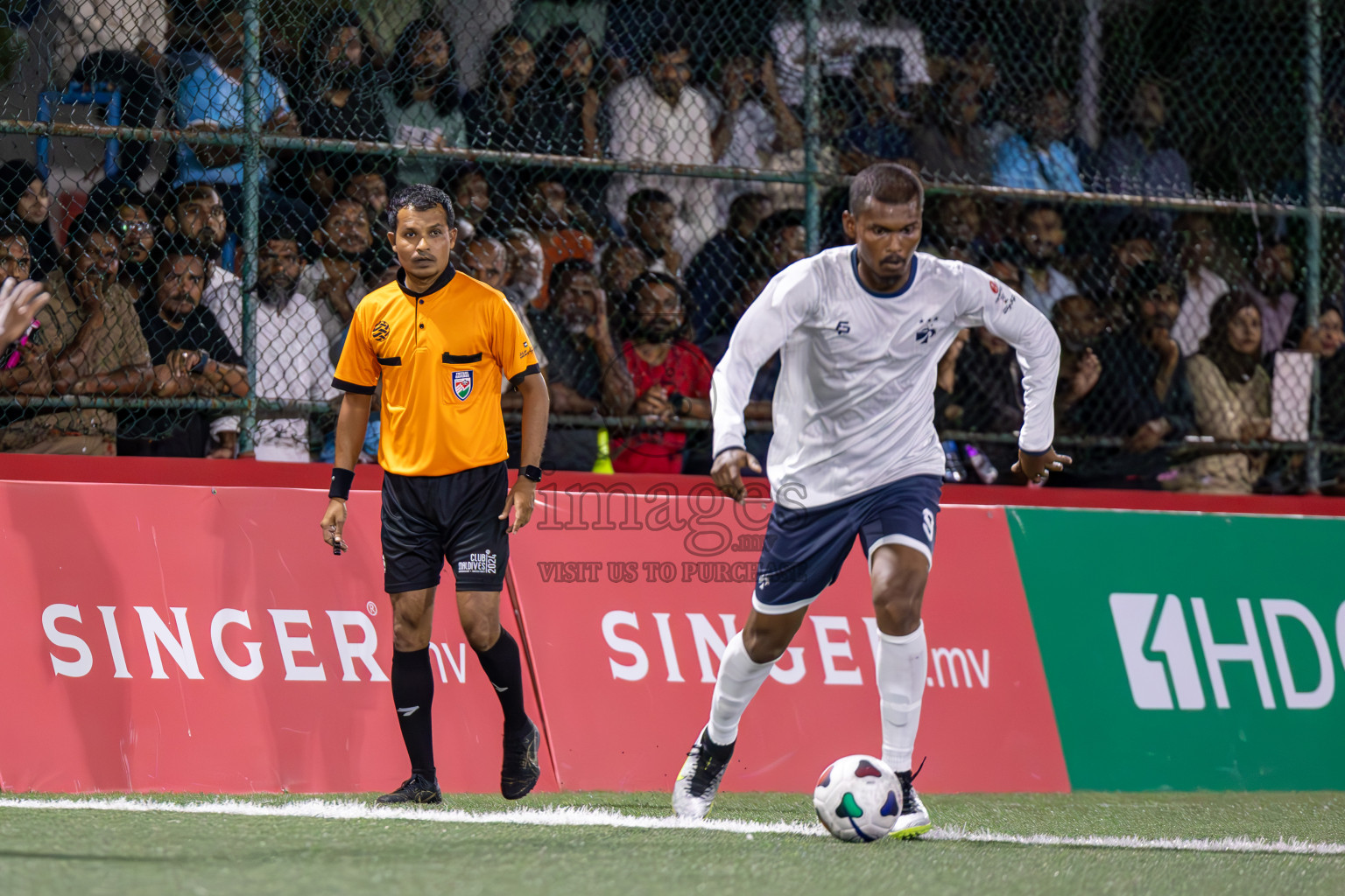 HDC vs MACL in Round of 16 of Club Maldives Cup 2024 held in Rehendi Futsal Ground, Hulhumale', Maldives on Monday, 7th October 2024. Photos: Ismail Thoriq / images.mv