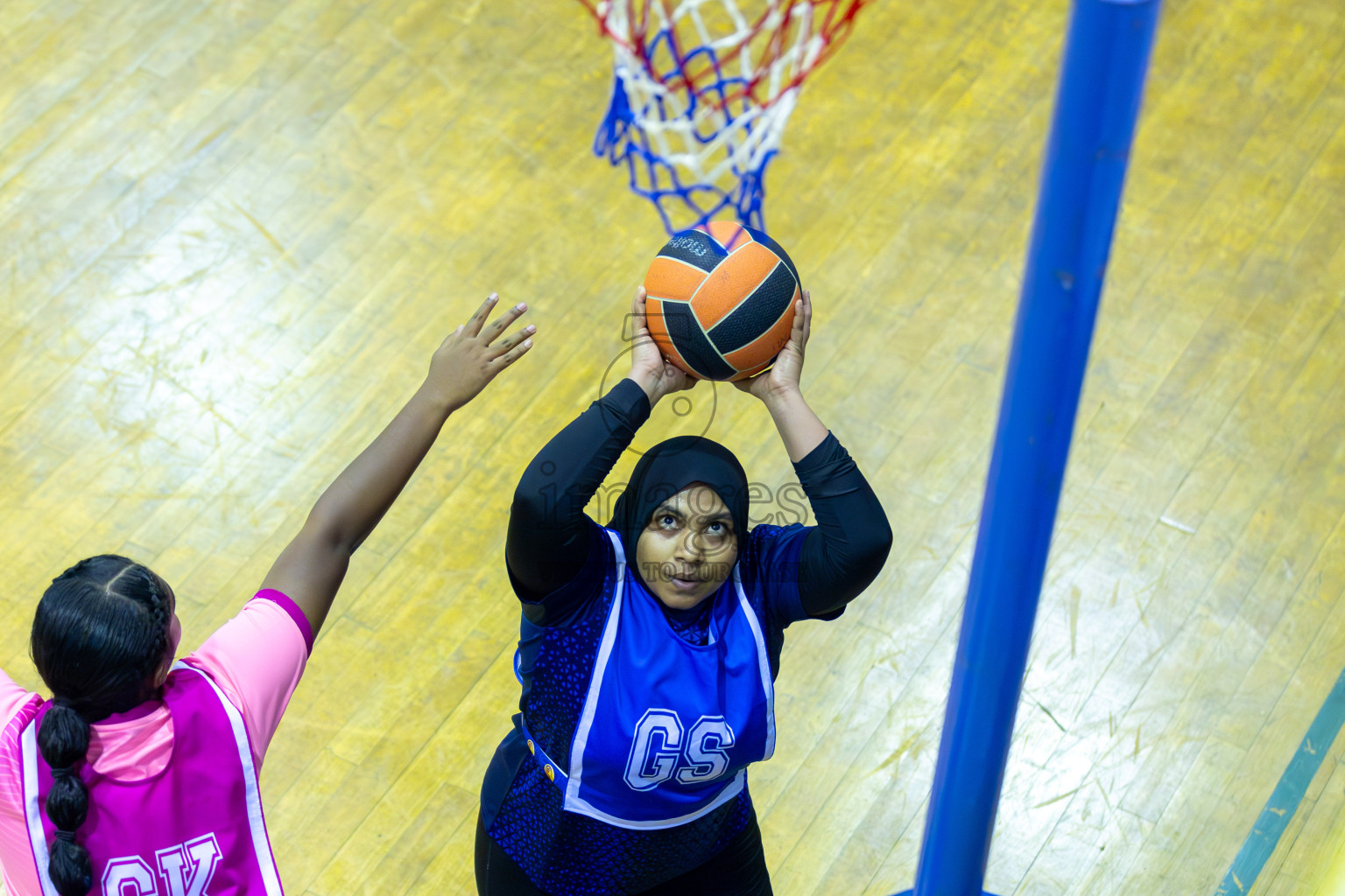 Day 4 of 21st National Netball Tournament was held in Social Canter at Male', Maldives on Saturday, 11th May 2024. Photos: Mohamed Mahfooz Moosa / images.mv