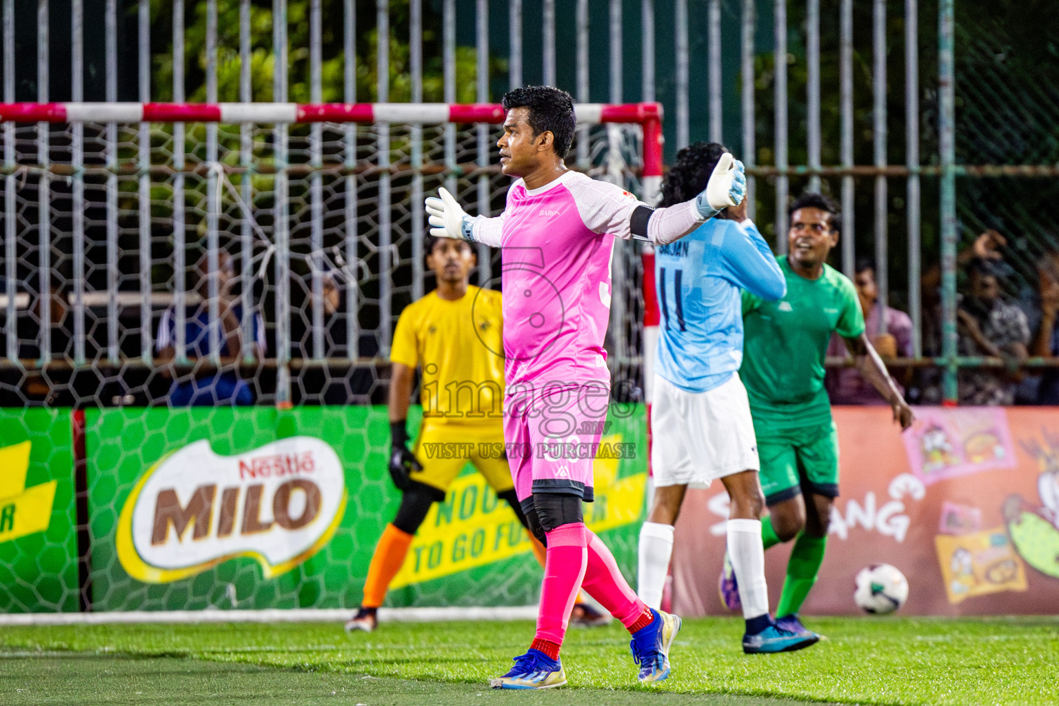 MACL vs BAROS MALDIVES in Club Maldives Cup 2024 held in Rehendi Futsal Ground, Hulhumale', Maldives on Tuesday, 1st October 2024. Photos: Nausham Waheed / images.mv