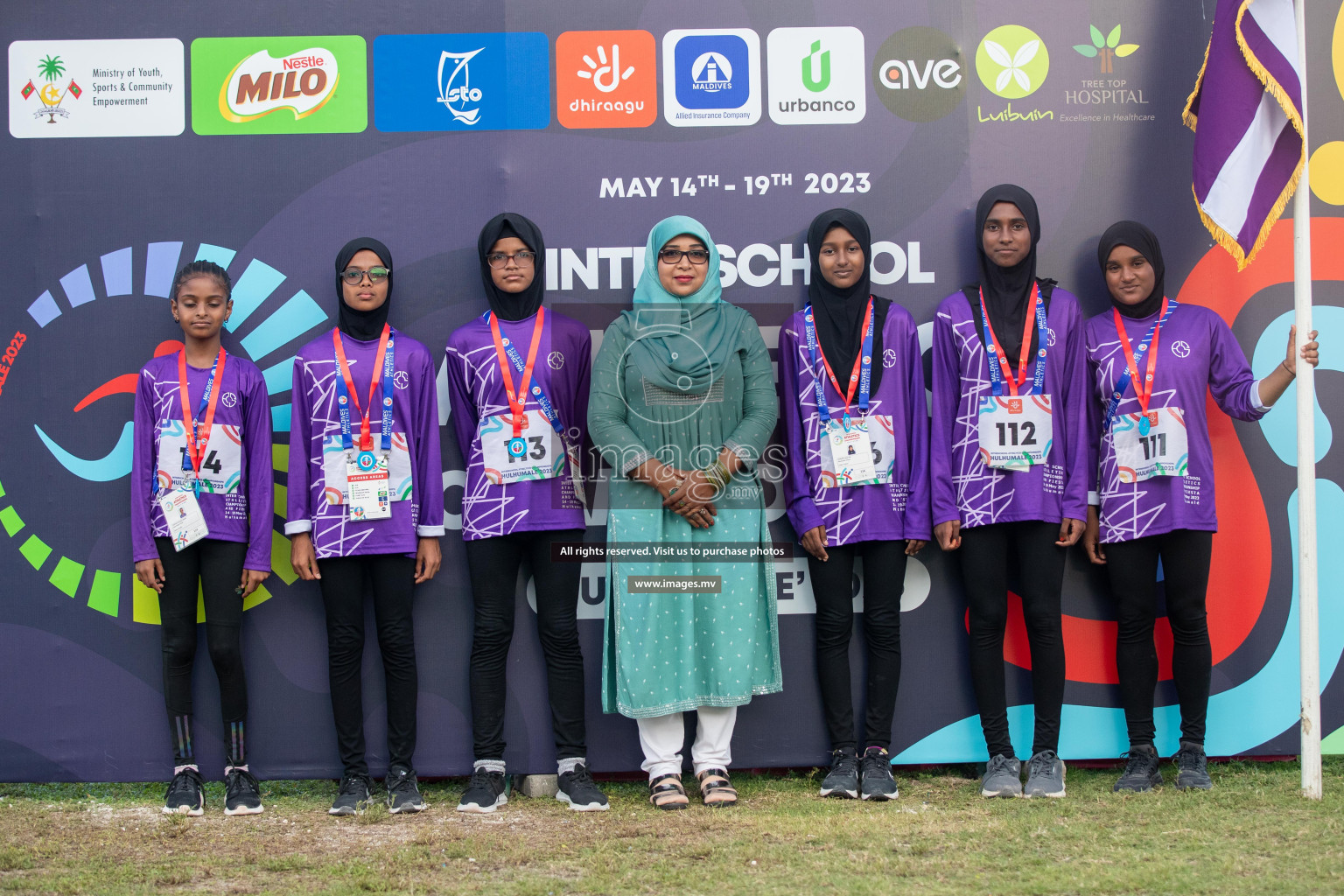 Day five of Inter School Athletics Championship 2023 was held at Hulhumale' Running Track at Hulhumale', Maldives on Wednesday, 18th May 2023. Photos: Nausham Waheed / images.mv