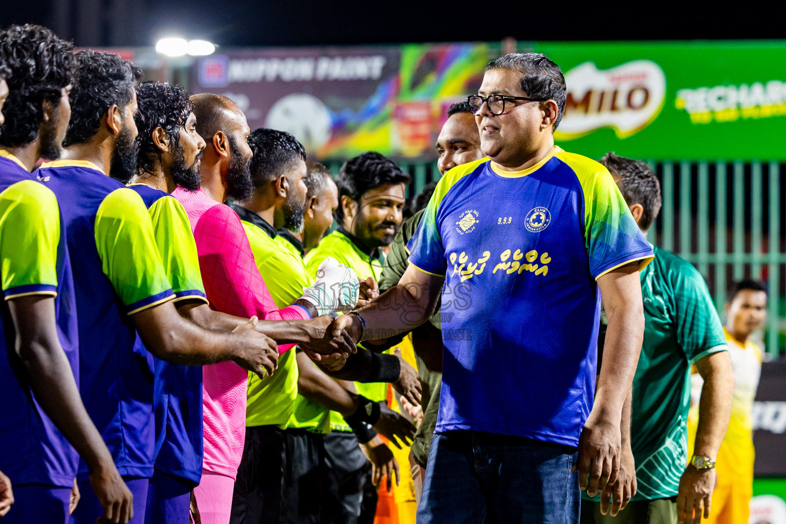 Club Immigration vs Baros Maldives in Day 1 of Club Maldives Cup 2025 was held in Rehendi Futsal Ground, Hulhumale', Maldives on Sunday, 28th September 2025. Photos: Nausham Waheed / images.mv