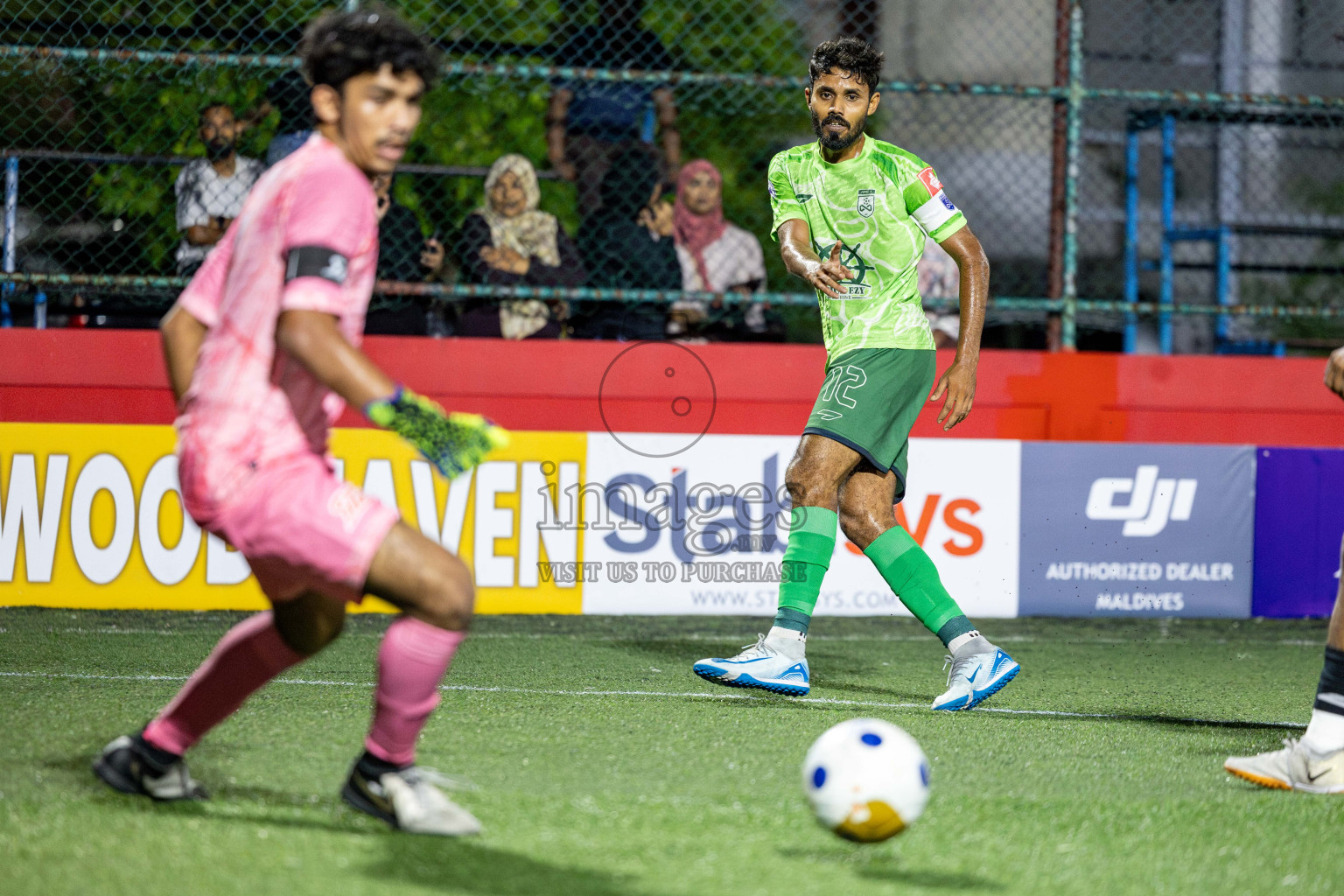 F Bilehdhoo VS F Feeali in Day 21 of Golden Futsal Challenge 2025 was held on Saturday, 25 January 2025, in Hulhumale', Maldives. 
Photos: Hassan Simah / images.mv
