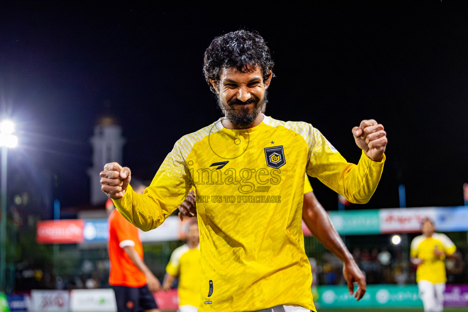 Dhiraagu vs RRC in Quarter Finals of Club Maldives Cup 2024 held in Rehendi Futsal Ground, Hulhumale', Maldives on Friday, 11th October 2024. Photos: Nausham Waheed / images.mv