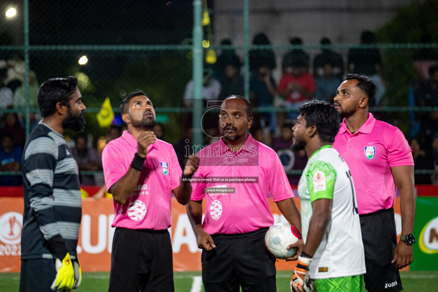 Club AVSEC vs TEAM DJA in Club Maldives Cup 2022 was held in Hulhumale', Maldives on Sunday, 9th October 2022. Photos: Hassan Simah / images.mv