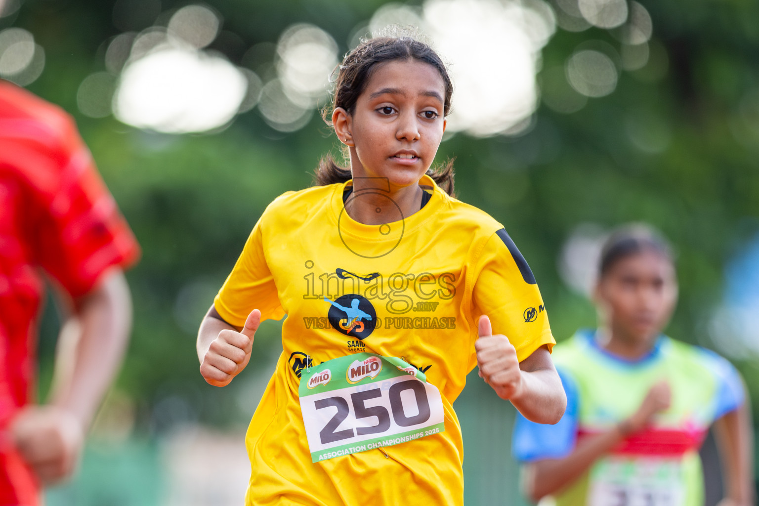Day 2 of 12th Milo Association Championships was held in Ekuveni Track at Male', Maldives on Friday, 25th April 2025. Photos: Ismail Thoriq / images.mv