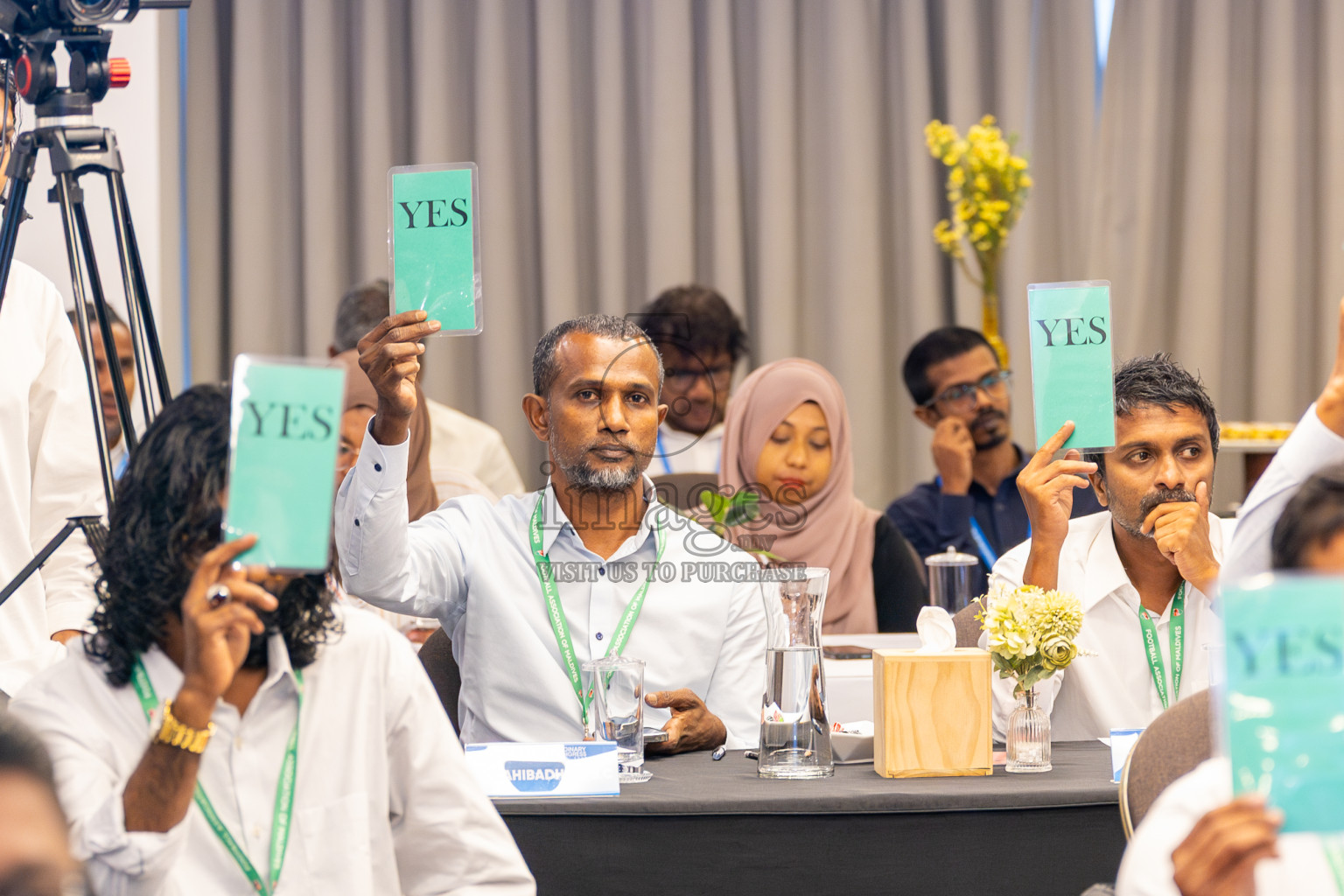 FAM Ordinary Congress 2025 was held on Friday, 27th June 2025, at Meerumaa in Male', Maldives
Photos: Ismail Thoriq / images.mv