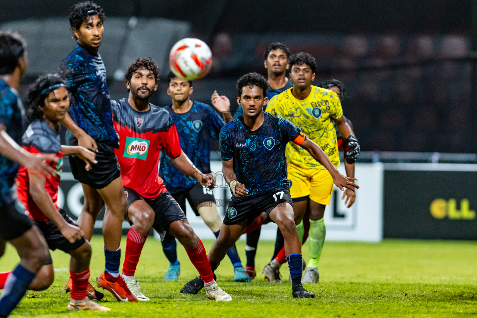 Super United Sports vs TC Sports Club in the Final of Under 19 Youth Championship 2024 was held at National Stadium in Male', Maldives on Monday, 1st July 2024. Photos: Nausham Waheed / images.mv