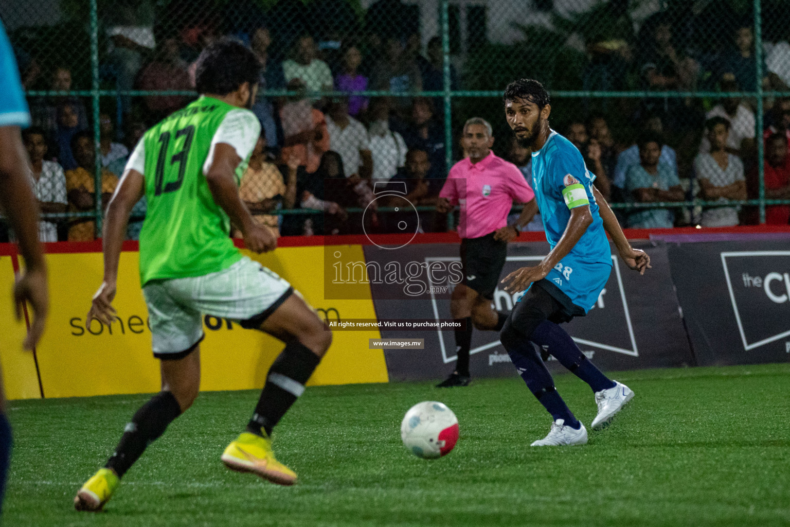 MACL vs Team DJA in Club Maldives Cup 2022 was held in Hulhumale', Maldives on Tuesday, 18th October 2022. Photos: Hassan Simah/ images.mv