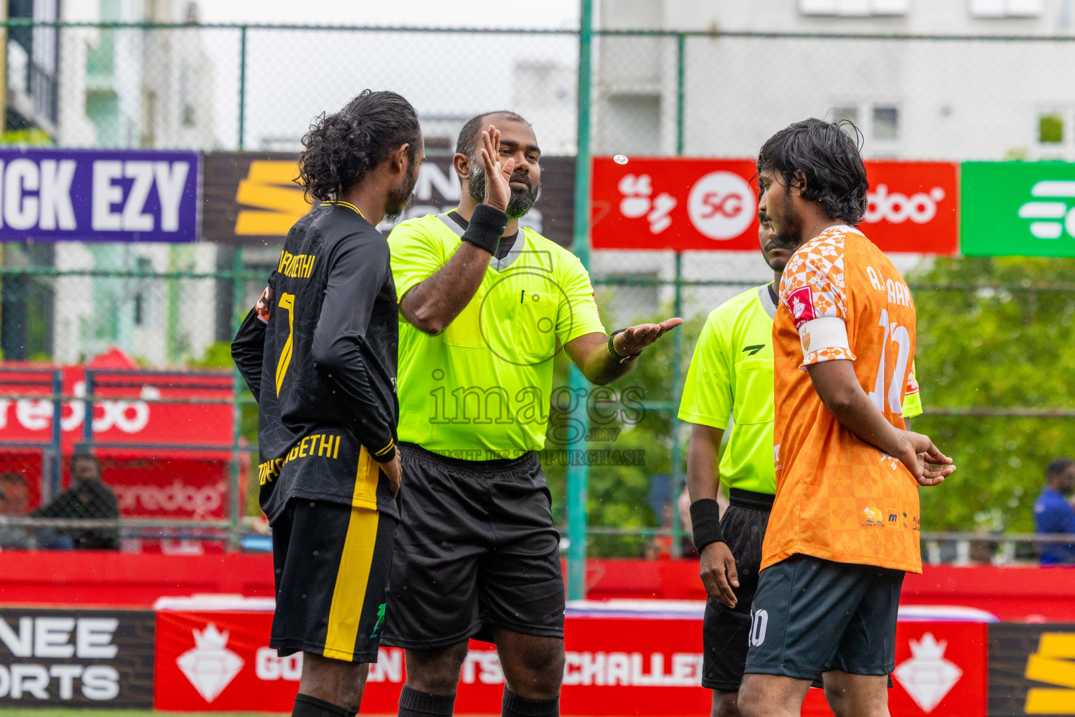 ADh Dhangethi vs ADh Hangnaameedhoo in Day 10 of Golden Futsal Challenge 2025 was held on Tuesday, 14th January 2025, in Hulhumale', Maldives Photos: Shuu Abdul Sattar / images.mv