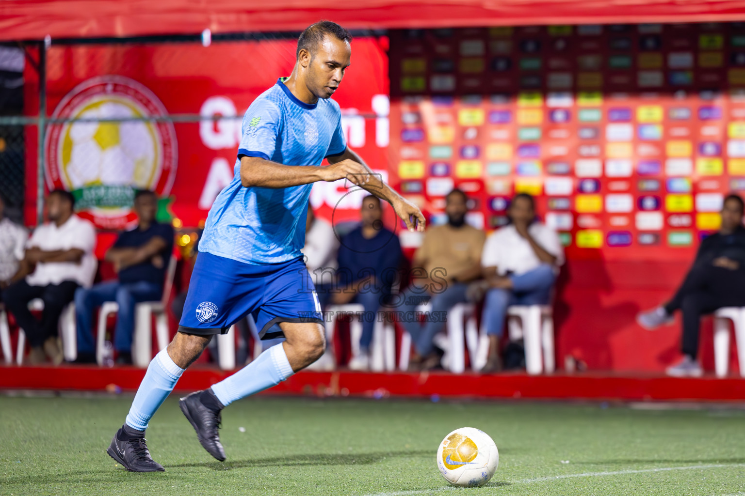 M Dhiggaru vs M Muli in Meemu Atoll Finals in Day 25 of Golden Futsal Challenge 2025 was held on Wednesday , 28th January 2025, in Hulhumale', Maldives. Photos: Ismail Thoriq / images.mv