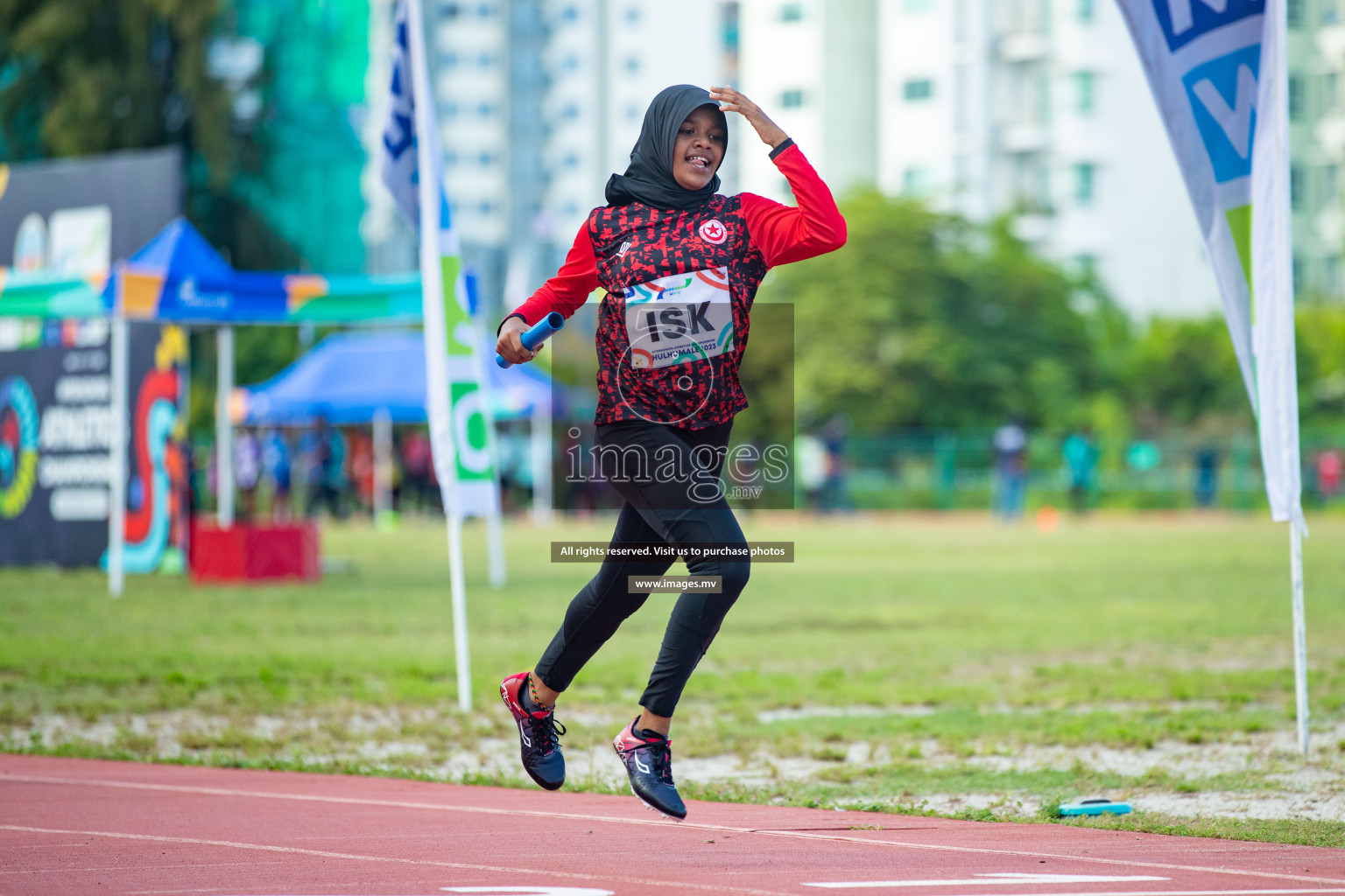 Day five of Inter School Athletics Championship 2023 was held at Hulhumale' Running Track at Hulhumale', Maldives on Wednesday, 18th May 2023. Photos: Nausham Waheed / images.mv