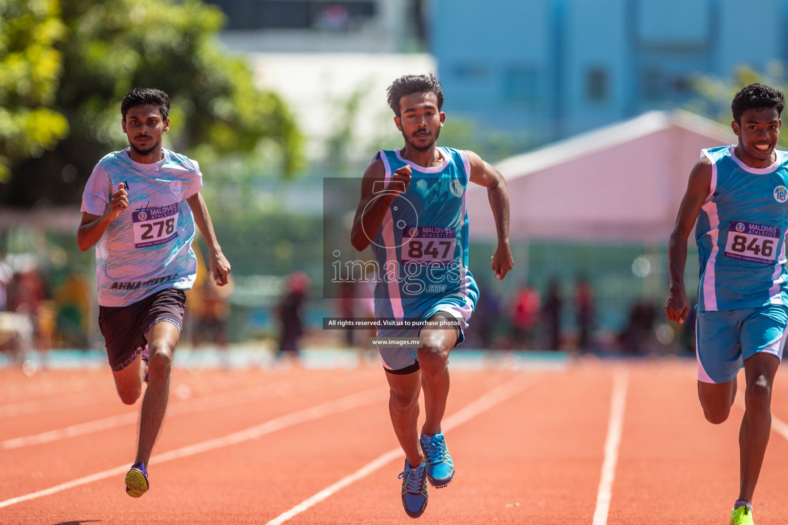 Day 1 of Inter-School Athletics Championship held in Male', Maldives on 22nd May 2022. Photos by: Maanish / images.mv