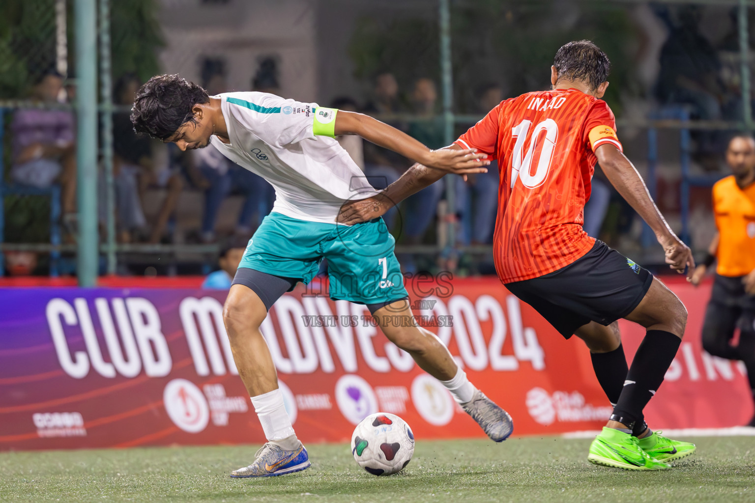 Day 4 of Club Maldives 2024 tournaments held in Rehendi Futsal Ground, Hulhumale', Maldives on Friday, 6th September 2024. 
Photos: Ismail Thoriq / images.mv