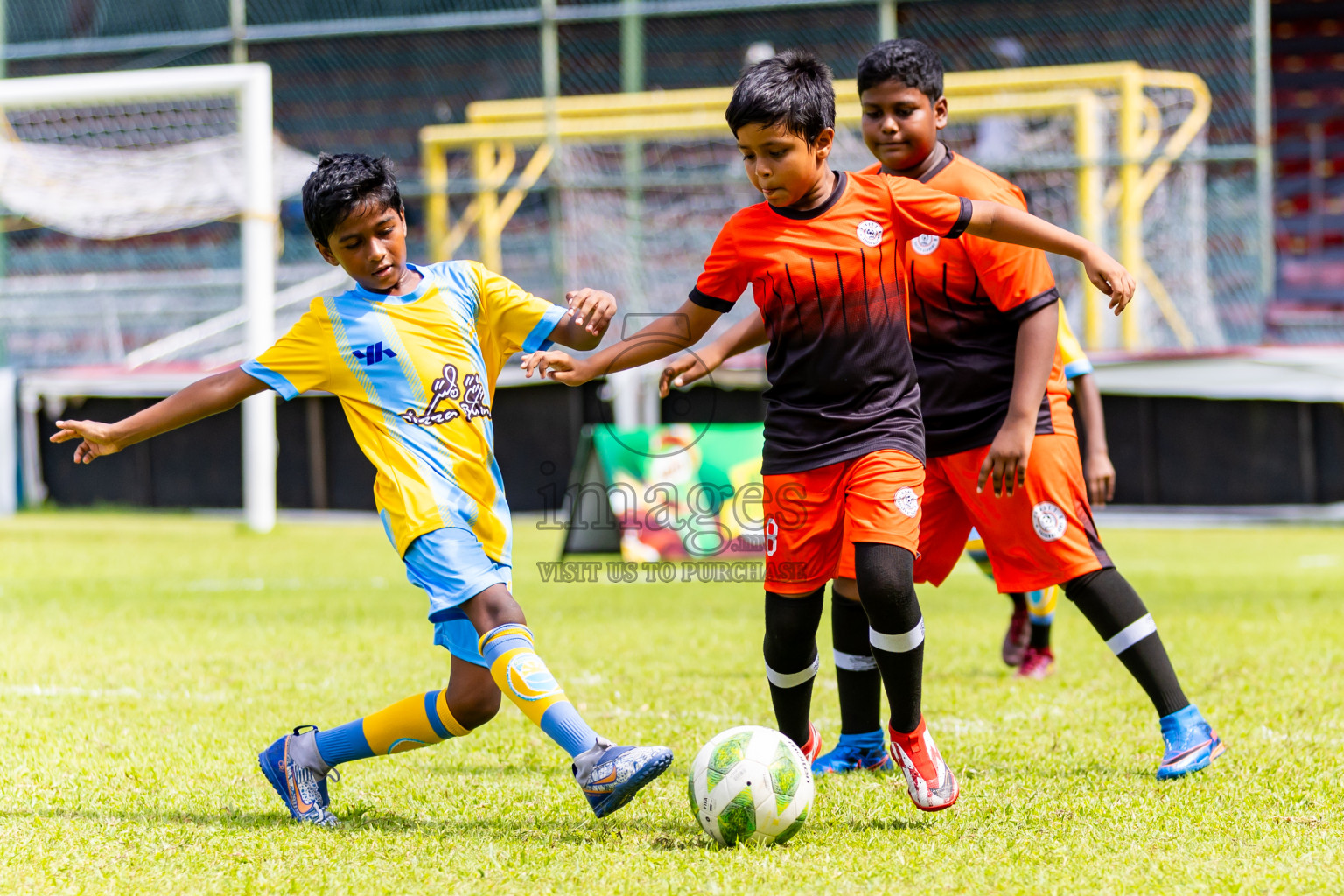 Day 2 of Under 10 MILO Academy Championship 2024 was held at National Stadium in Male', Maldives on Saturday, 27th April 2024. Photos: Nausham Waheed / images.mv