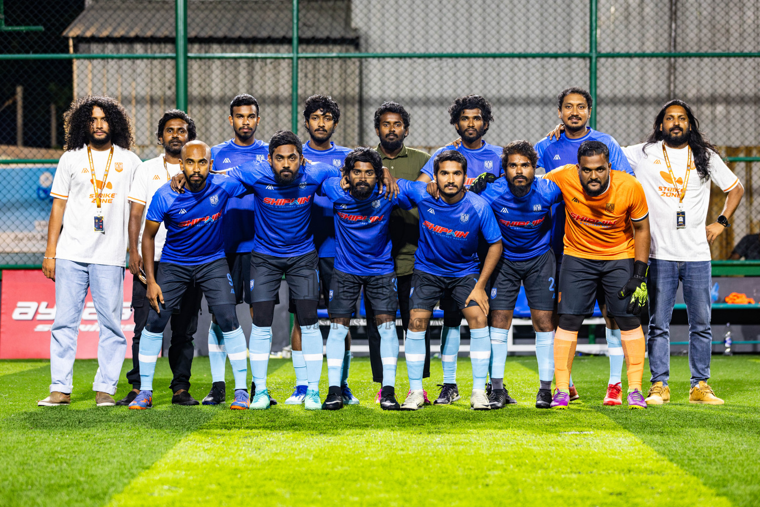 BG Sports Club vs FC Calms Blue in Day 3 of BG Futsal Challenge 2024 was held on Thursday, 14th March 2024, in Male', Maldives Photos: Nausham Waheed / images.mv