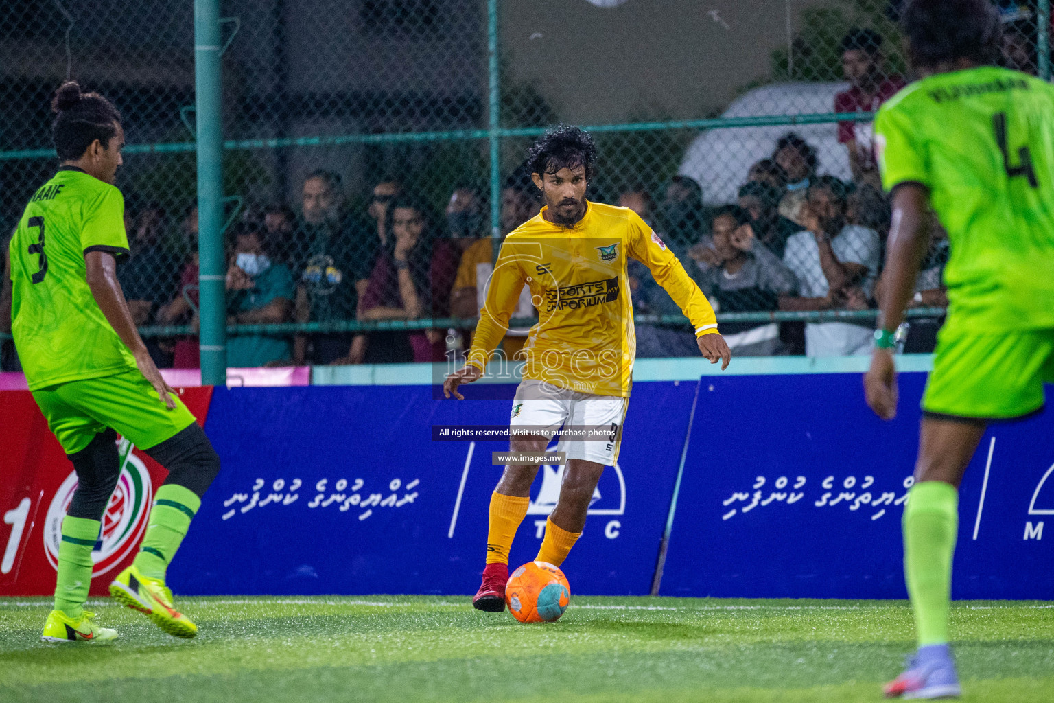 Club Maldives 2021 Round of 16 (Day 1) held at Hulhumale;, on 8th December 2021 Photos: Ismail Thoriq / images.mv