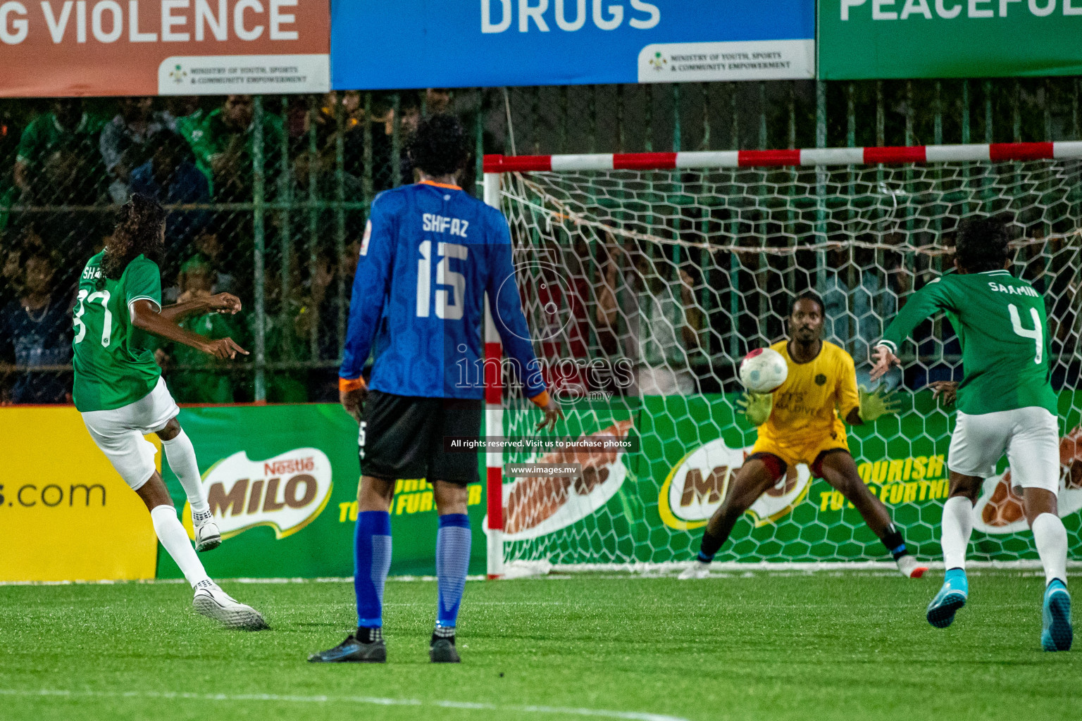 Club HDC vs Club TTS in Club Maldives Cup 2022 was held in Hulhumale', Maldives on Thursday, 20th October 2022. Photos: Hassan Simah/ images.mv