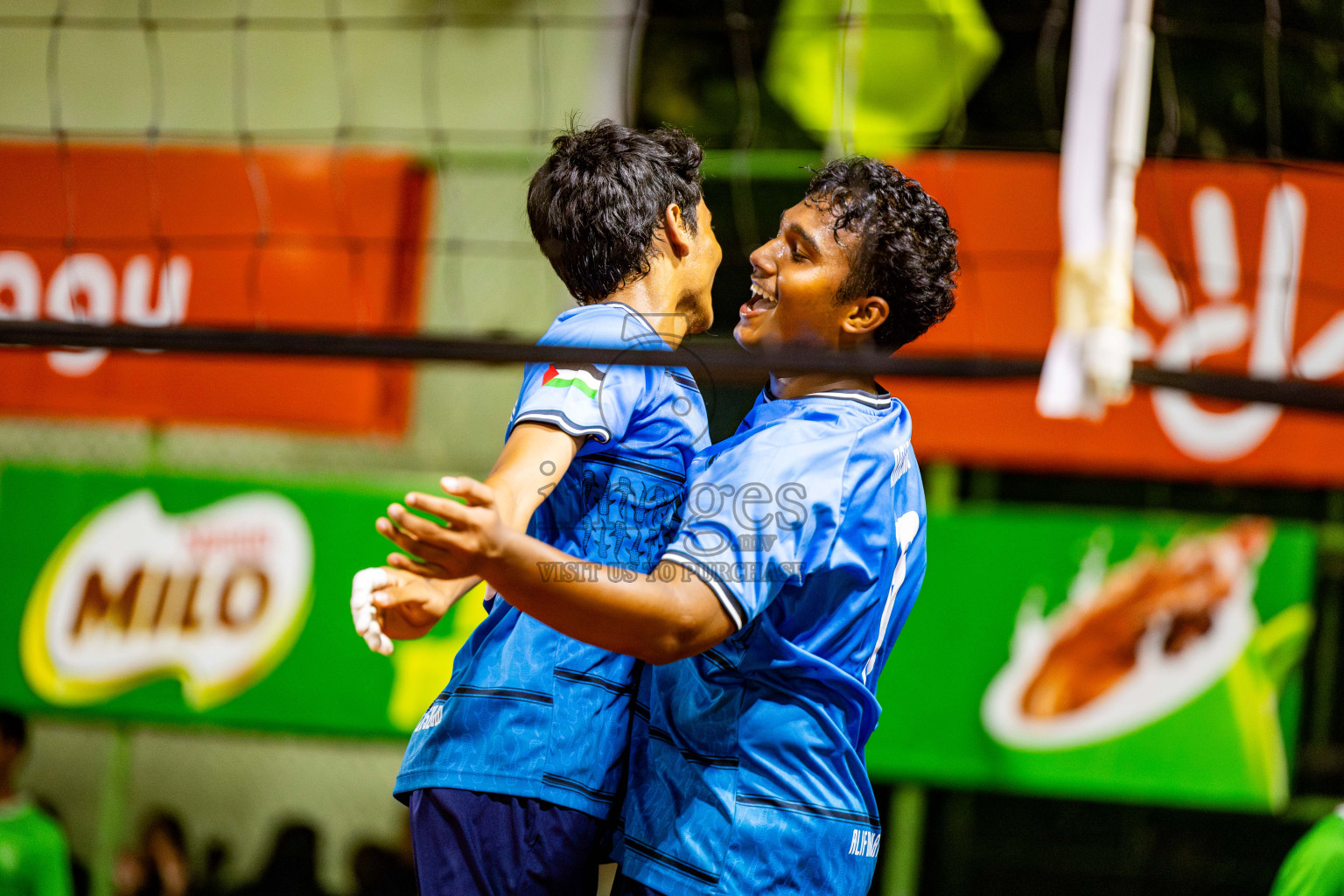 Day 11 of Interschool Volleyball Tournament 2024 was held in Ekuveni Volleyball Court at Male', Maldives on Monday, 2nd December 2024. Photos: Nausham Waheed / images.mv