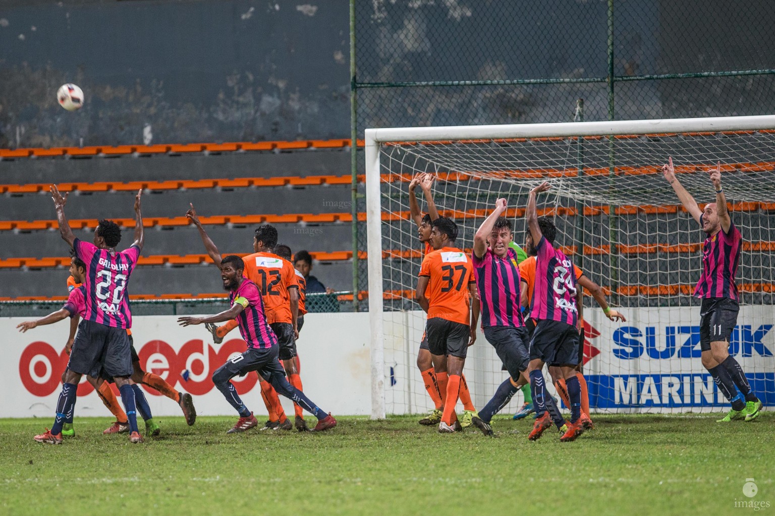 United Victory vs Club Eagles in the second round of STO Male League. Male , Maldives. Monday day 22 May 2017. (Images.mv Photo/ Abdulla Abeedh).