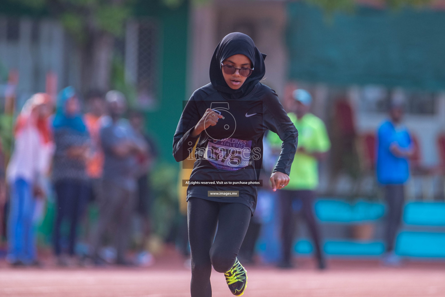 Day 4 of Inter-School Athletics Championship held in Male', Maldives on 26th May 2022. Photos by: Nausham Waheed / images.mv