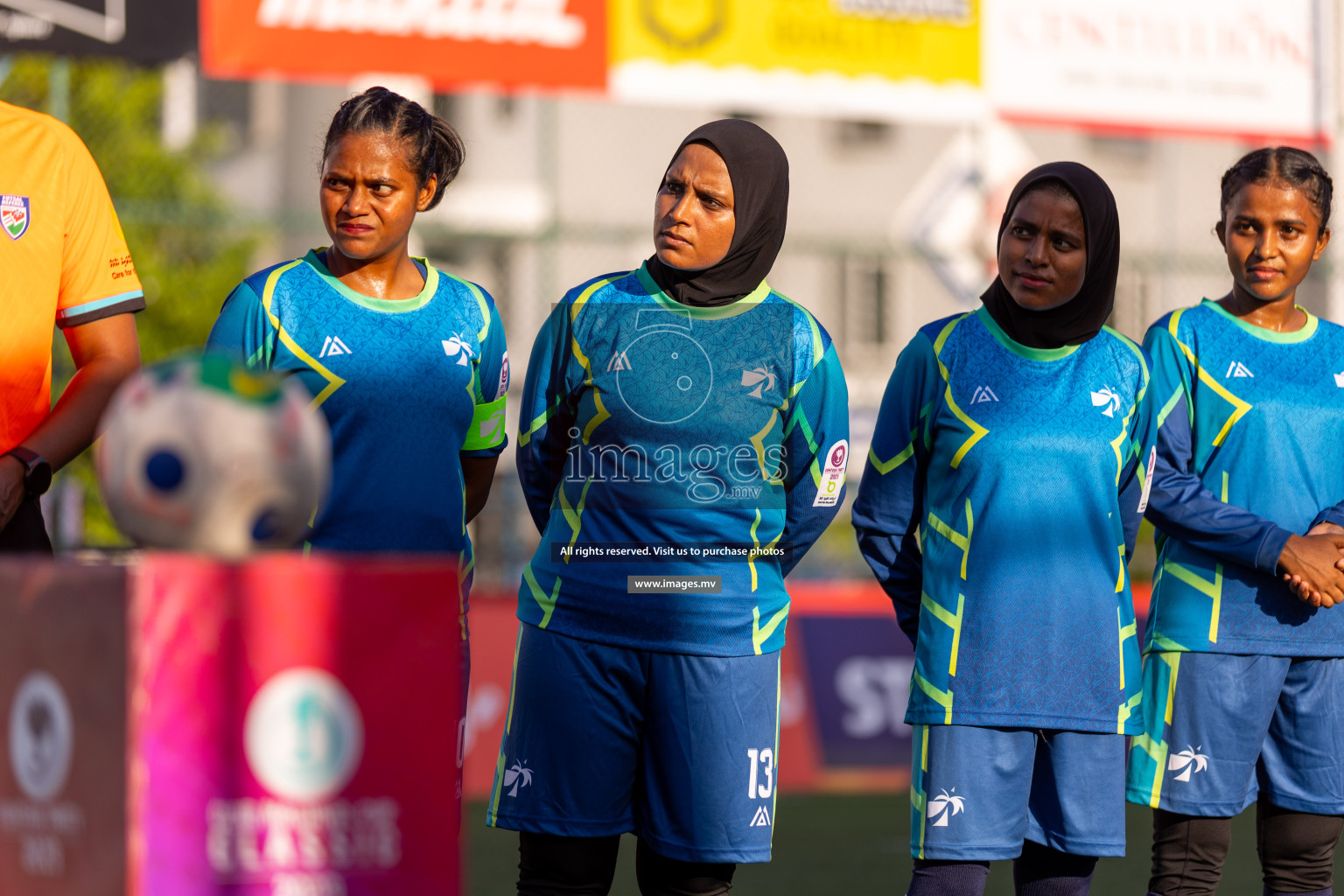 WAMCO vs MACL in 18/30 Futsal Fiesta Classic 2023 held in Hulhumale, Maldives, on Tuesday, 18th July 2023 Photos: Hassan Simah / images.mv