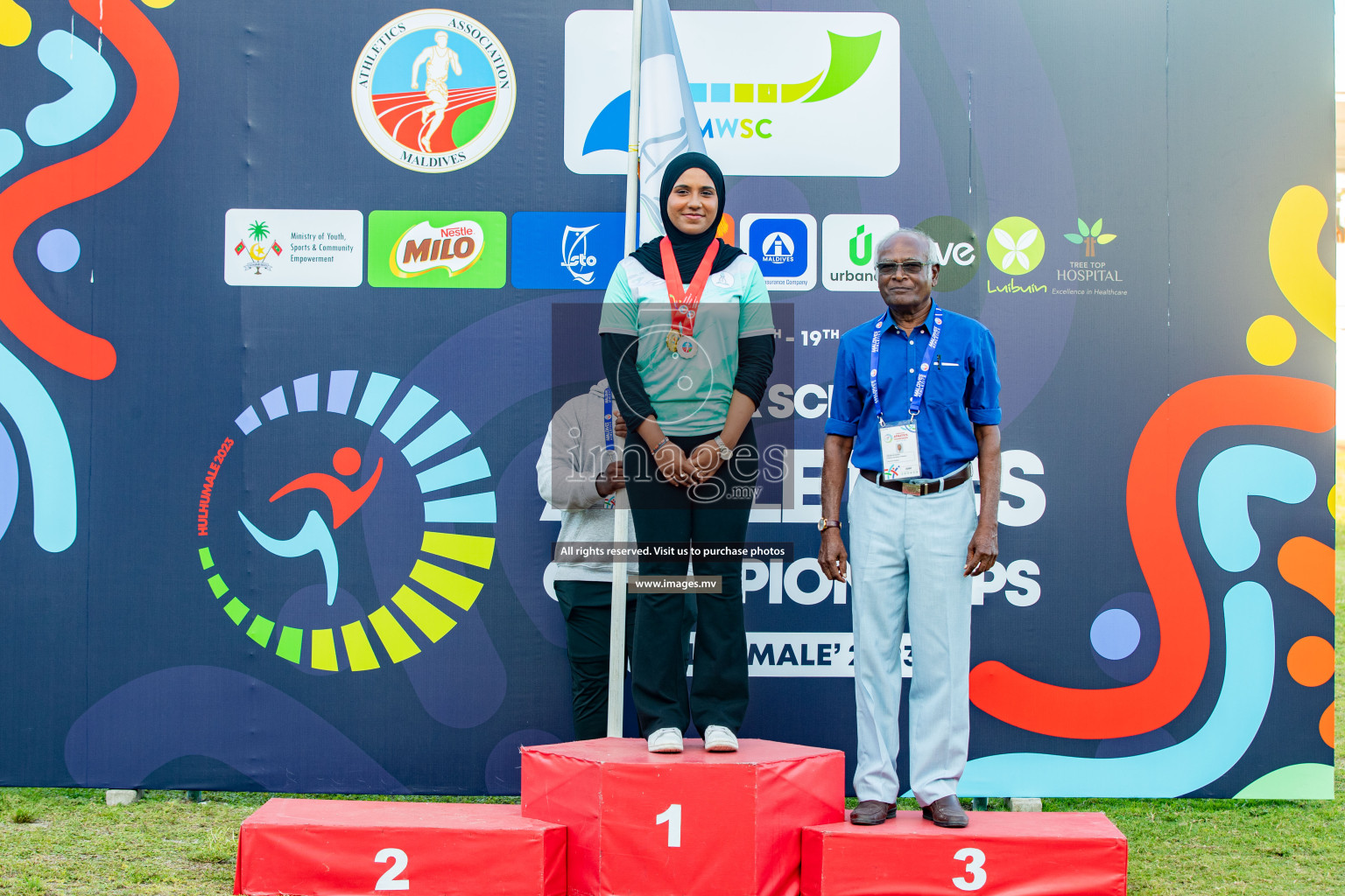 Day four of Inter School Athletics Championship 2023 was held at Hulhumale' Running Track at Hulhumale', Maldives on Wednesday, 17th May 2023. Photos: Shuu and Nausham Waheed / images.mv