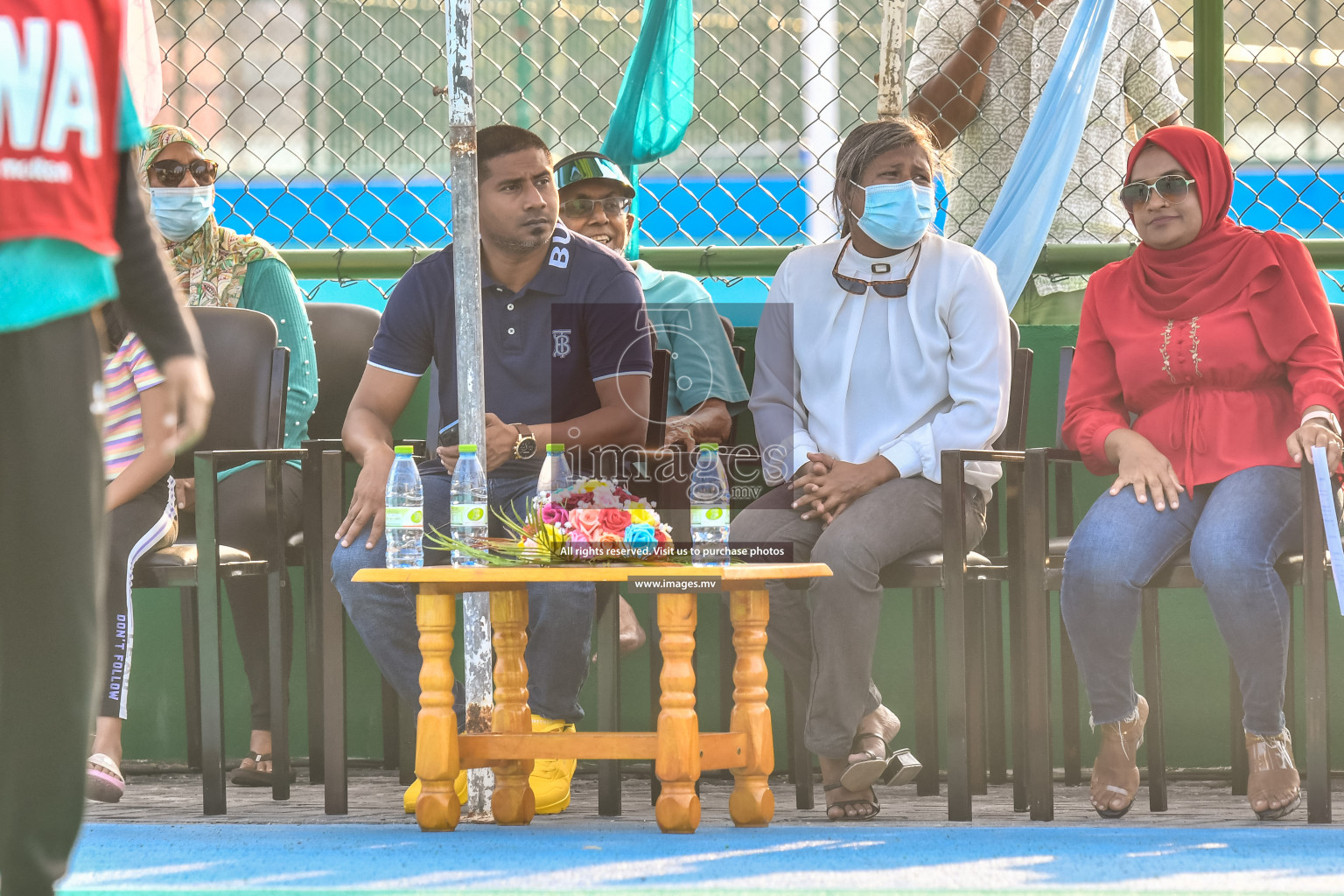 Final of Junior Netball Championship 2022 held in Male', Maldives on 19th March 2022. Photos by Nausham Waheed