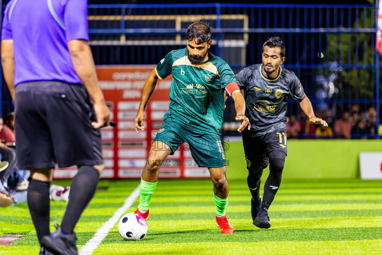 Afro SC vs FC Suddenly in Day 1 of Eydhafushi Futsal Cup 2024 was held on Monday , 8th April 2024, in B Eydhafushi, Maldives Photos: Nausham Waheed / images.mv