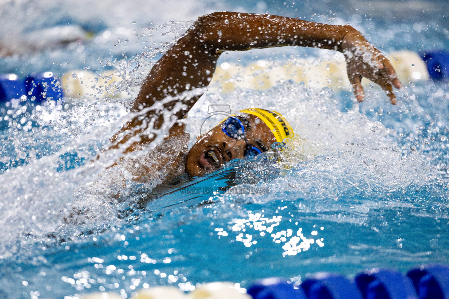 Day 6 of National Swimming Competition 2024 held in Hulhumale', Maldives on Wednesday, 18th December 2024. Photos: Mohamed Mahfooz Moosa / images.mv