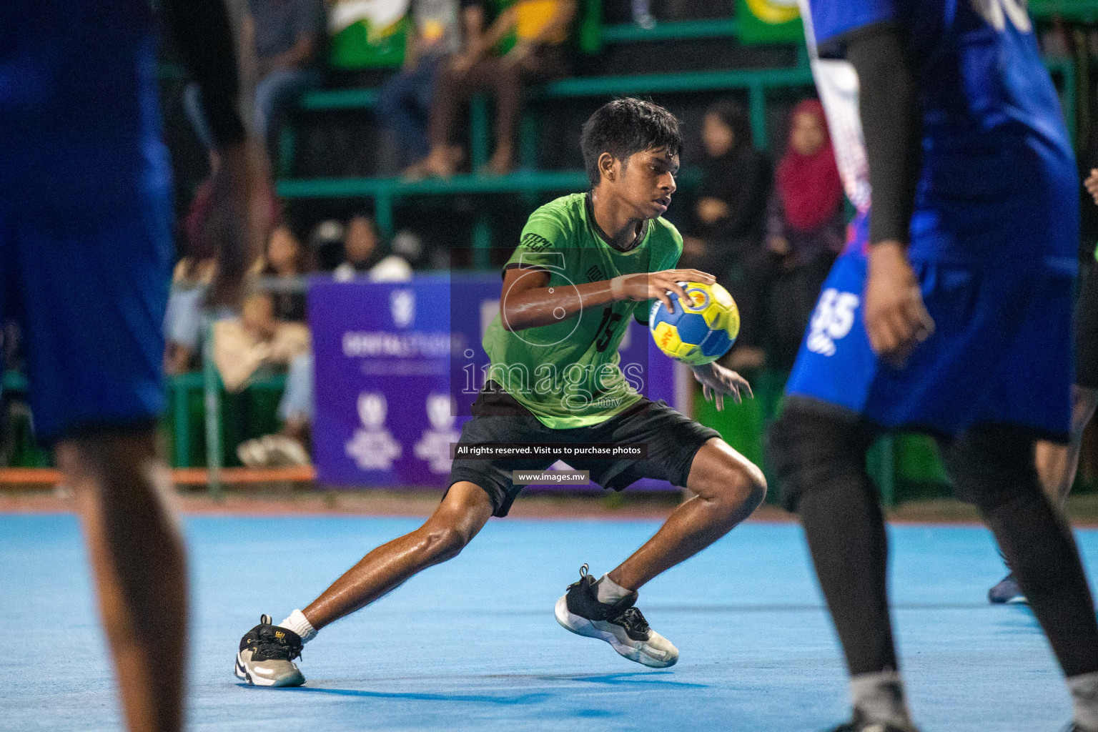 Day 7 of 6th MILO Handball Maldives Championship 2023, held in Handball ground, Male', Maldives on Friday, 26th May 2023 Photos: Nausham Waheed/ Images.mv