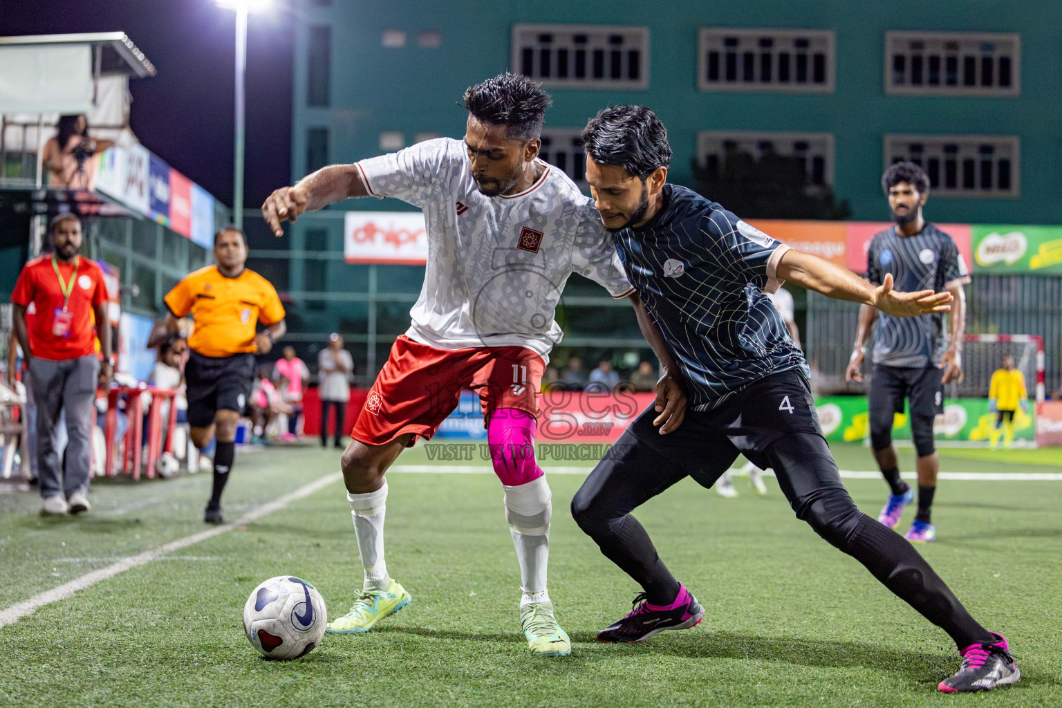 PEMA VS THAULEEMEE GULHUN in Club Maldives Classic 2024 held in Rehendi Futsal Ground, Hulhumale', Maldives on Monday, 9th September 2024. 
Photos: Nausham Waheed / images.mv