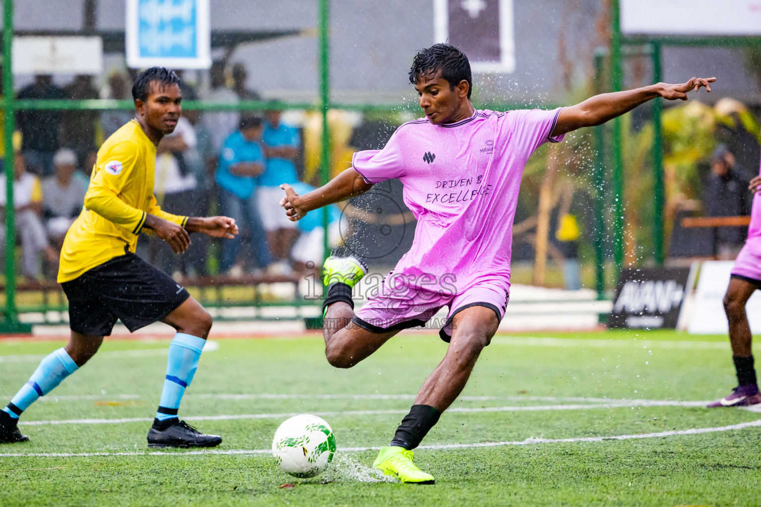 Milaidhoo vs Four Seasons in Day 2 of Resort League 2025 (Baa Zone) was held on Thursday, 10th July 2025 in Avani+ Fares Maldives Resort, Baa Atoll, Maldives. Photos: Nausham Waheed / images.mv