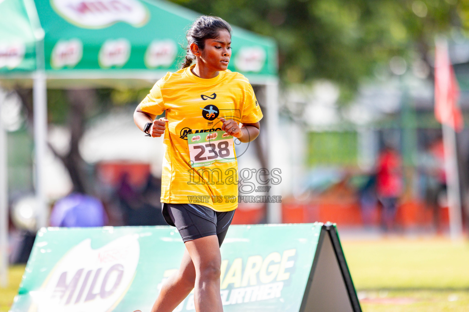 Day 2 of 12th Milo Association Championships was held in Ekuveni Track at Male', Maldives on Friday, 25th April 2025. 
Photos: Hassan Simah / images.mv
