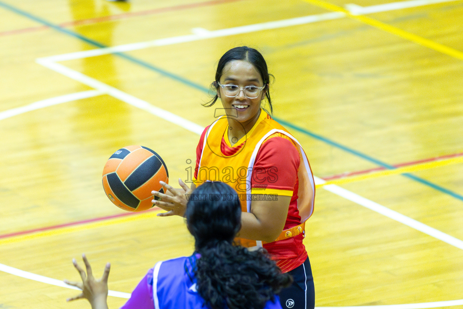 Day 4 of 21st National Netball Tournament was held in Social Canter at Male', Maldives on Saturday, 11th May 2024. Photos: Mohamed Mahfooz Moosa / images.mv